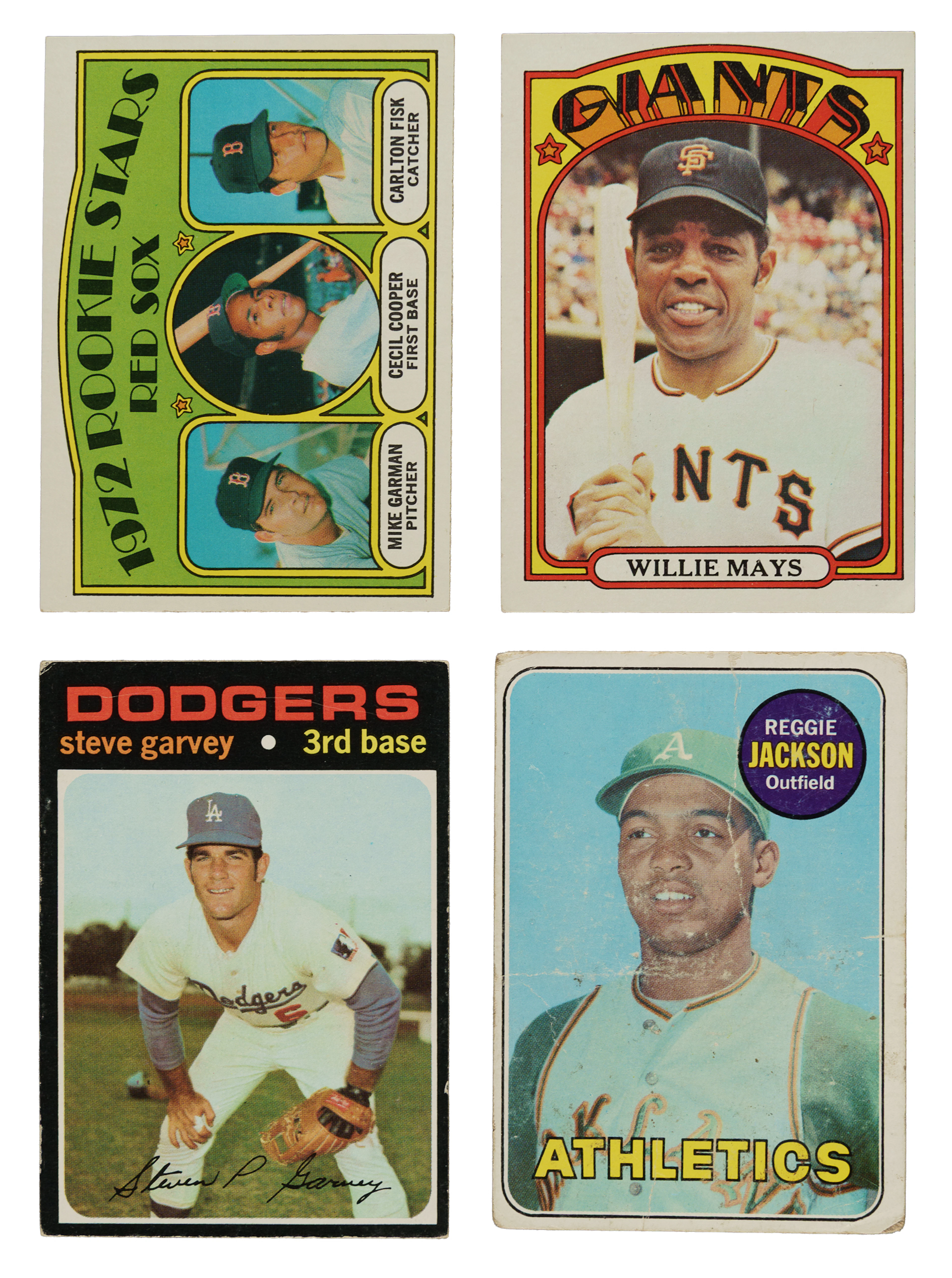 1968 to 1972 Topps Shoebox Collection (1,425) Including 116 Hall of Famers