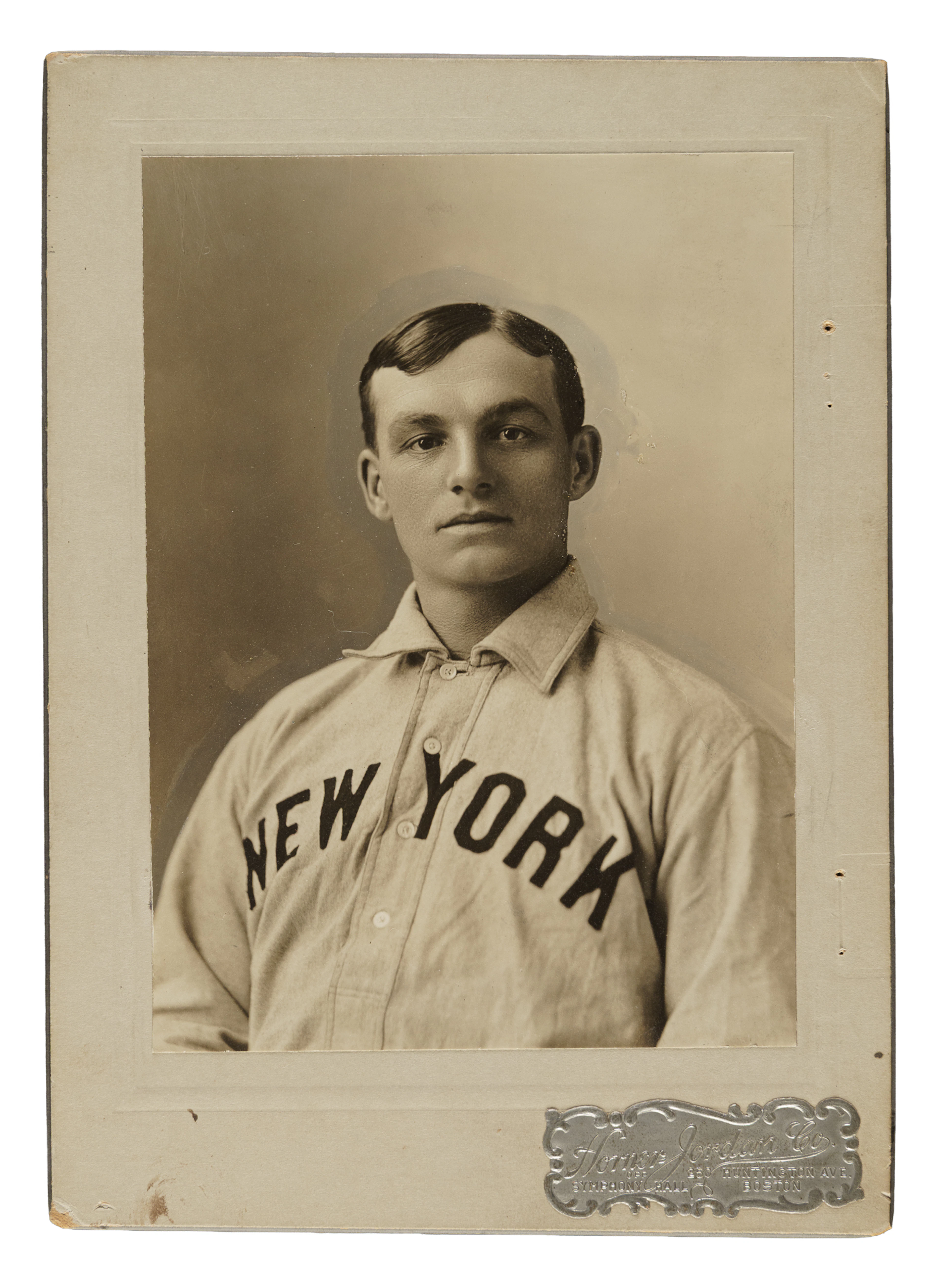 Circa 1902-1904 Joe McGinnity Original Carl Horner Cabinet Photograph