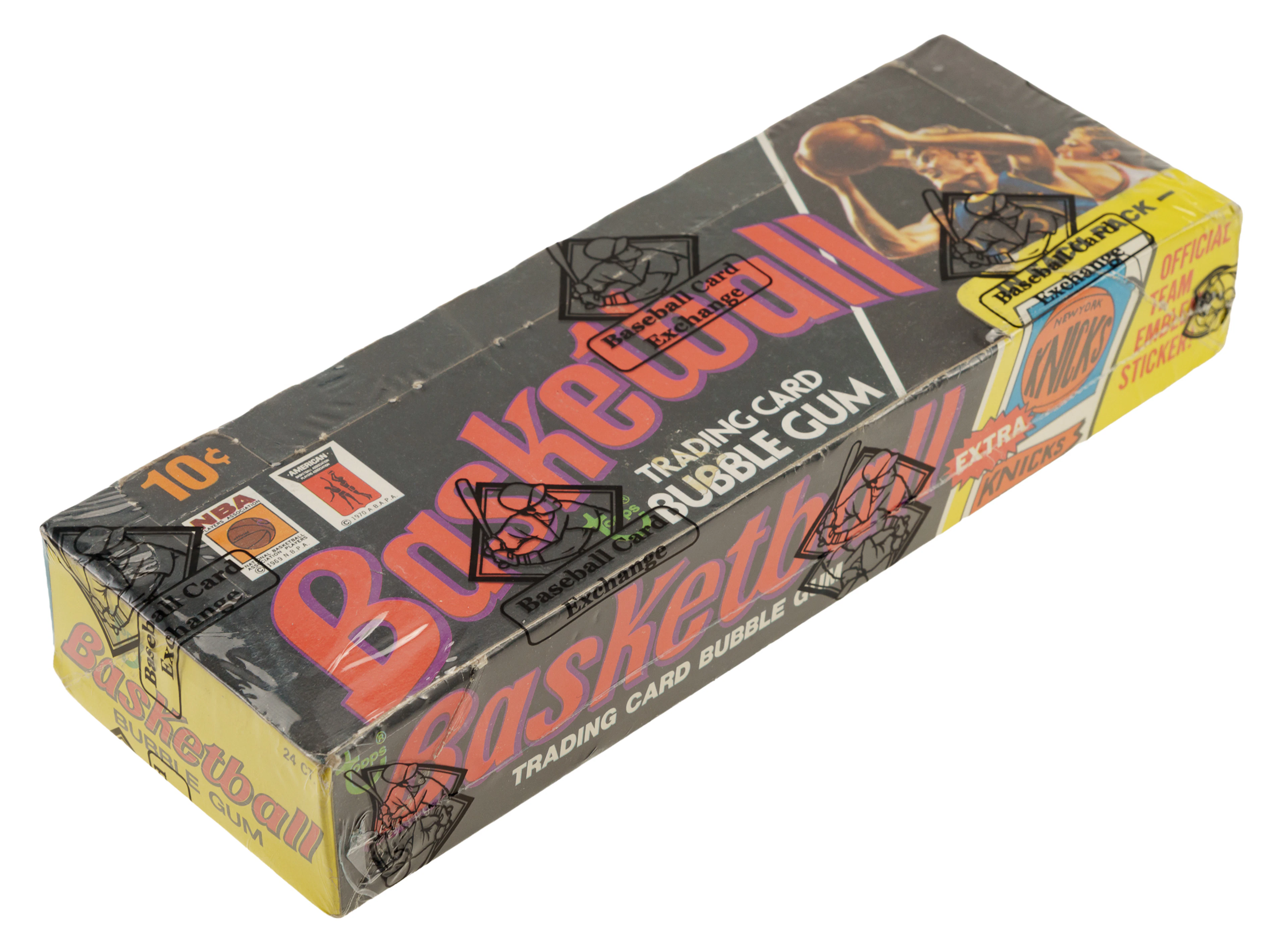 1973-1974 Topps Basketball Unopened Wax Box (24 Packs) - BBCE