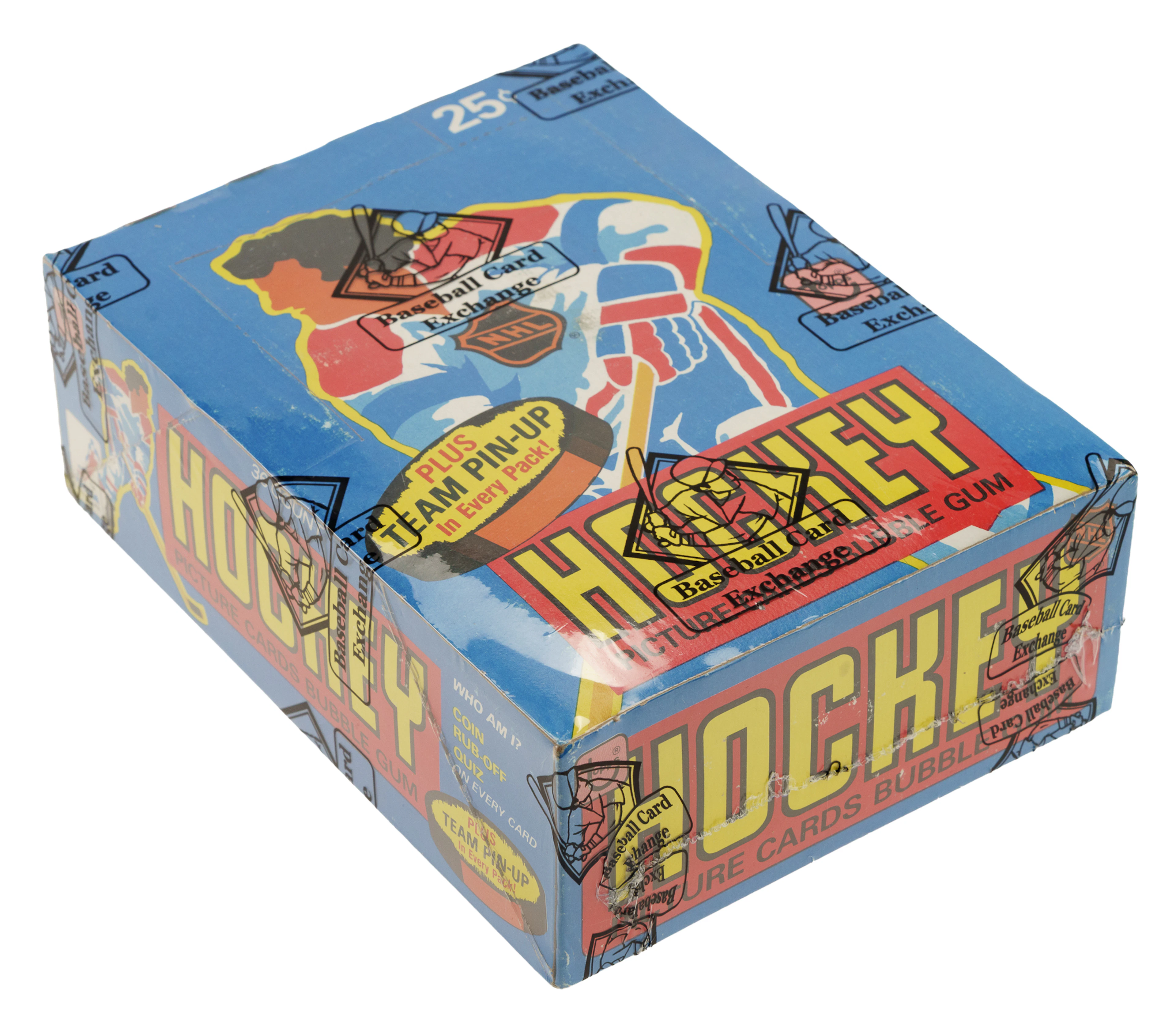 1980-1981 Topps Hockey Unopened Wax Box (36 Packs) - BBCE