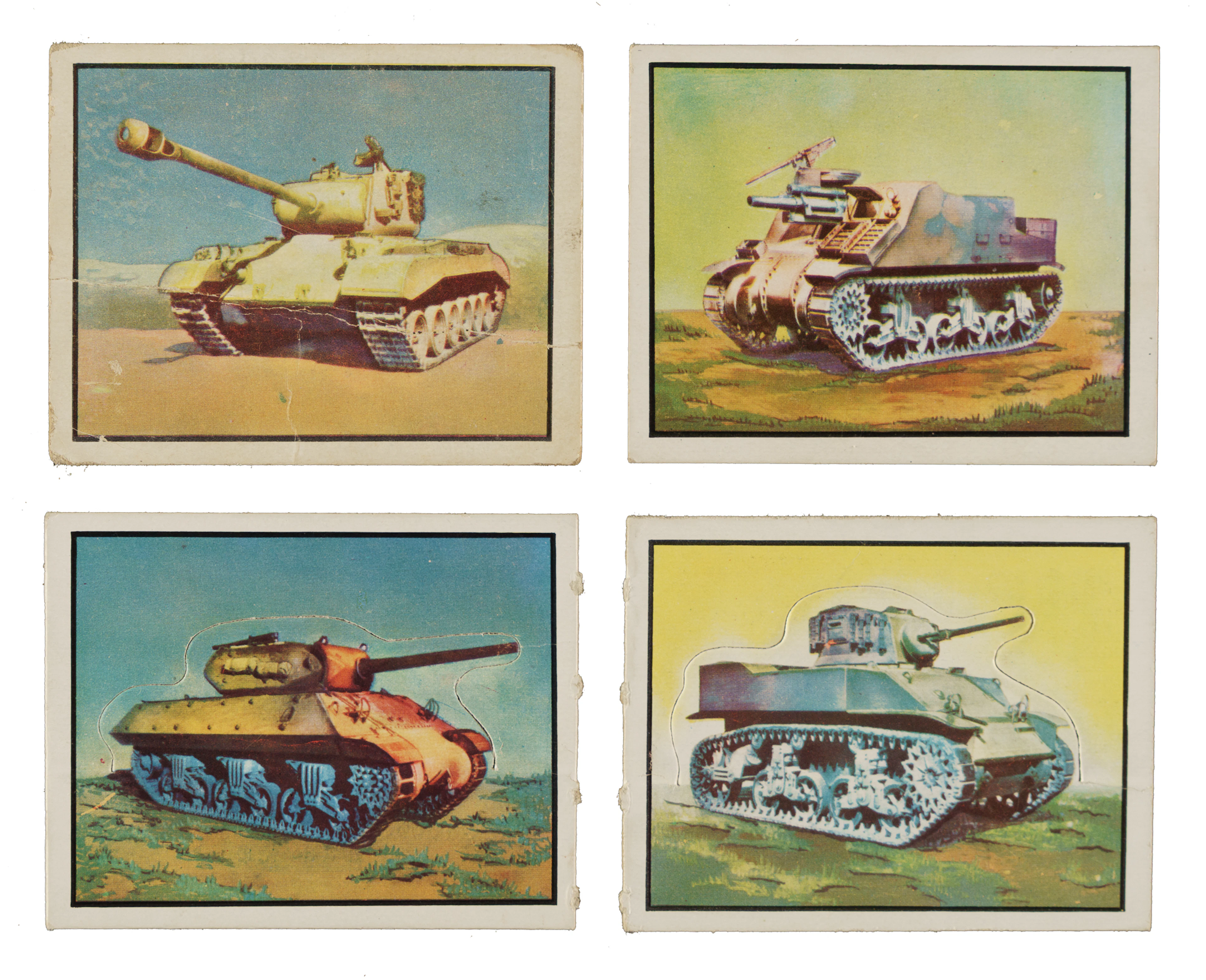 1950 Topps "Freedom's War" Complete Set (203) Plus Nine Variations