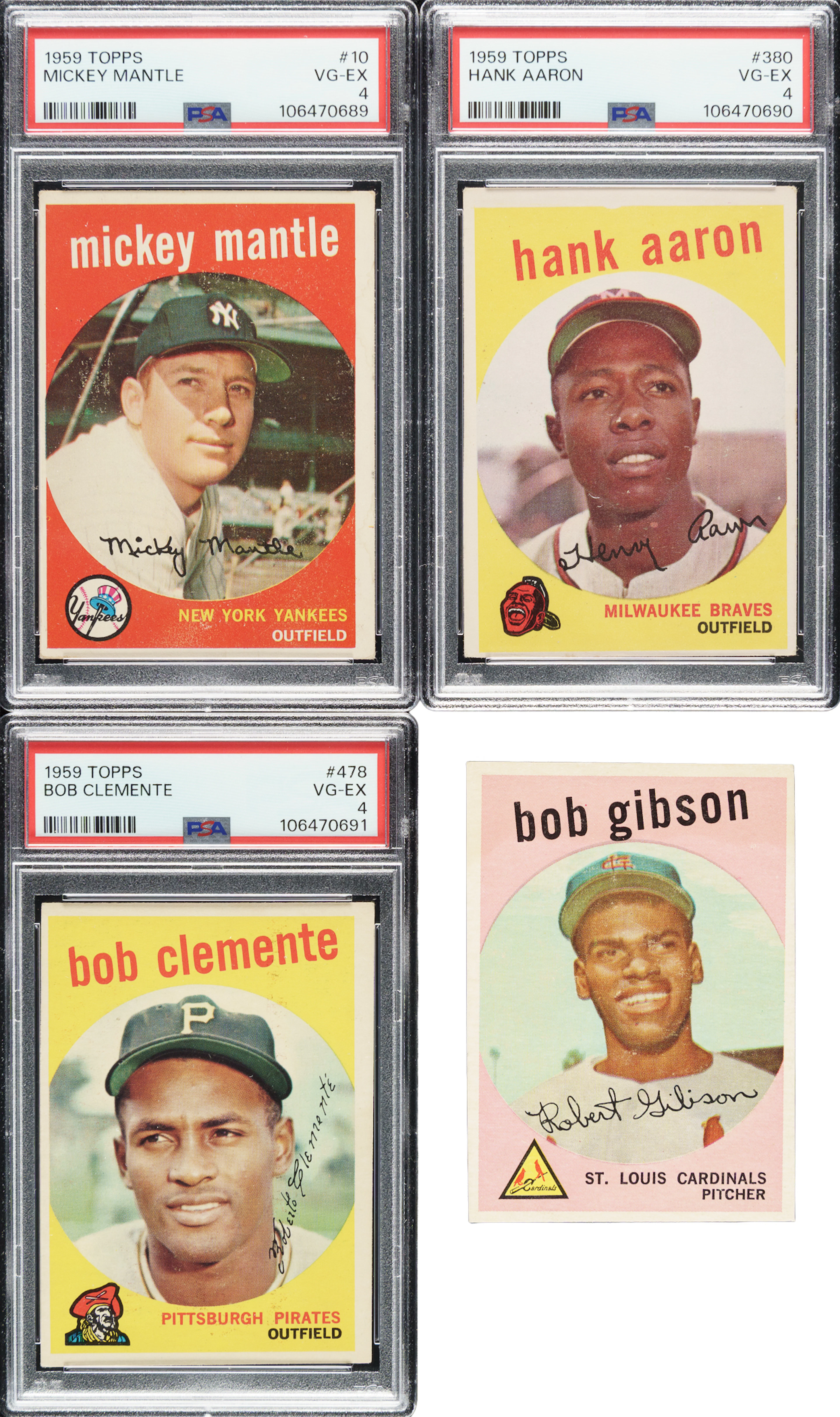 1959 Topps Complete Set (572)