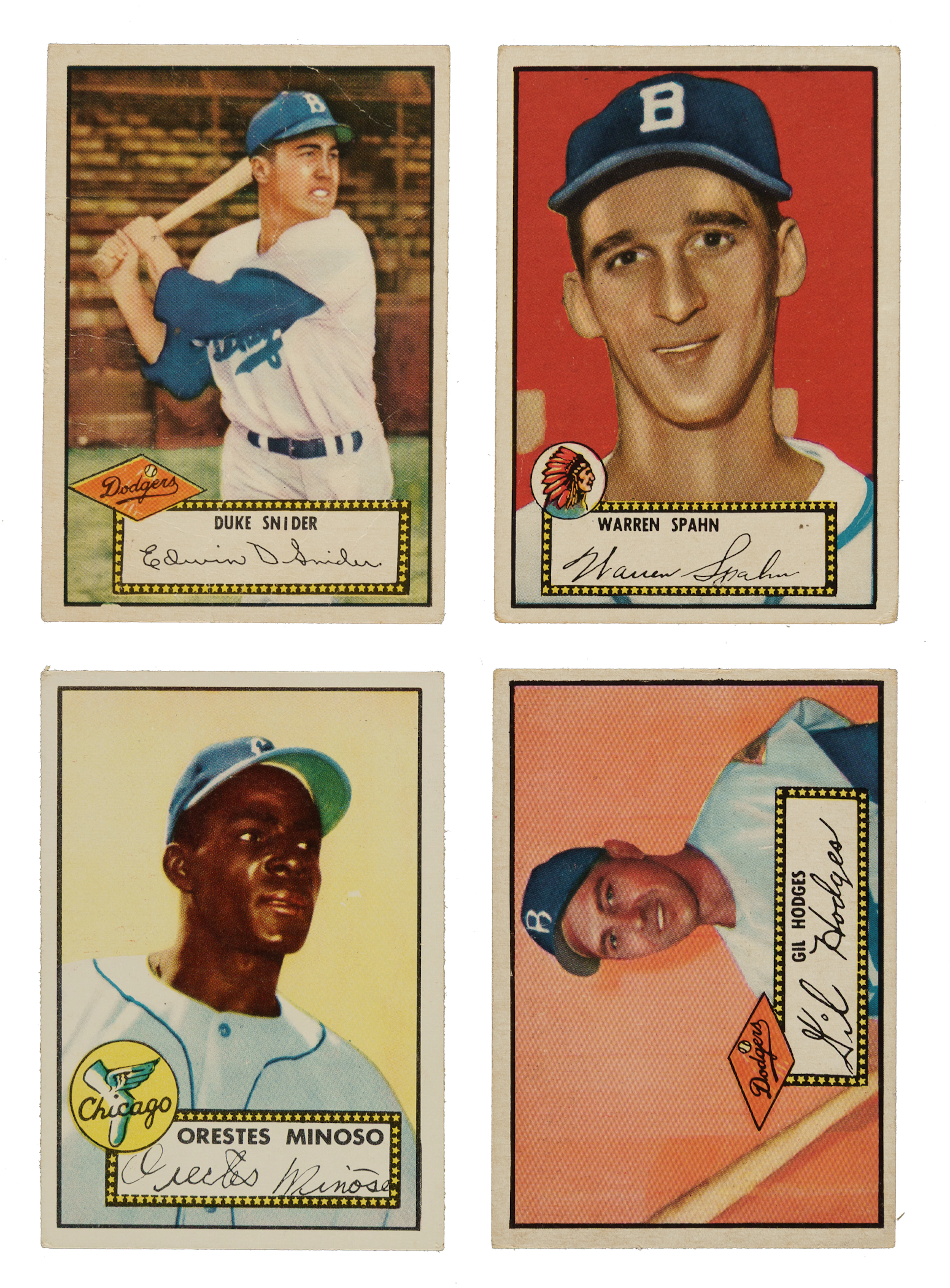 1952 Topps Near-Complete Low-Number Run (264/310) Plus 54 Variations