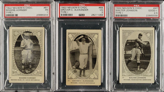 1922 V61 Neilson's Chocolate (Type 1) PSA-Graded Near-Complete Set (118/120)