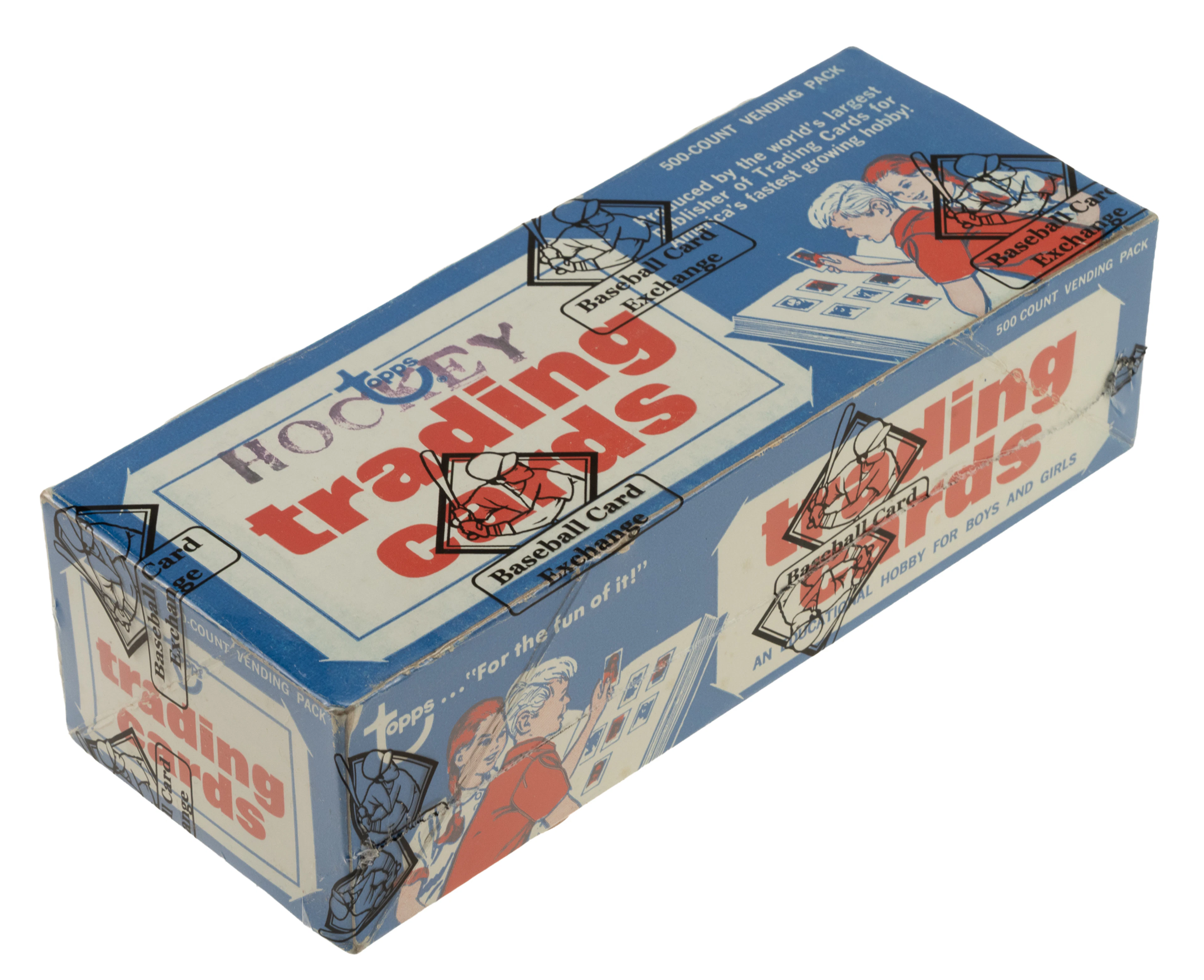 1971-1972 Topps Hockey Unopened Vending Box - BBCE and Ex-Fritsch