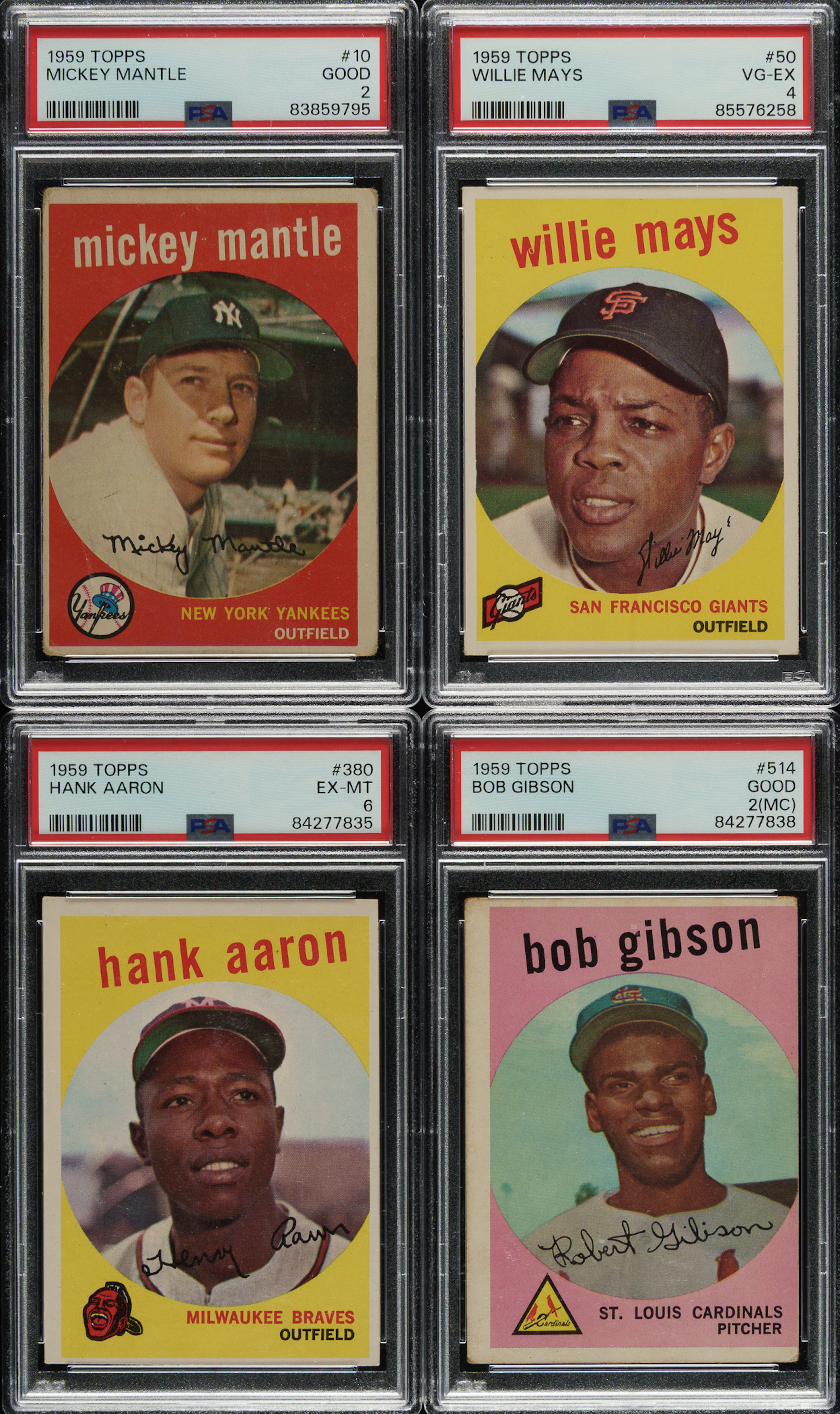 1959 Topps Complete Set (572)