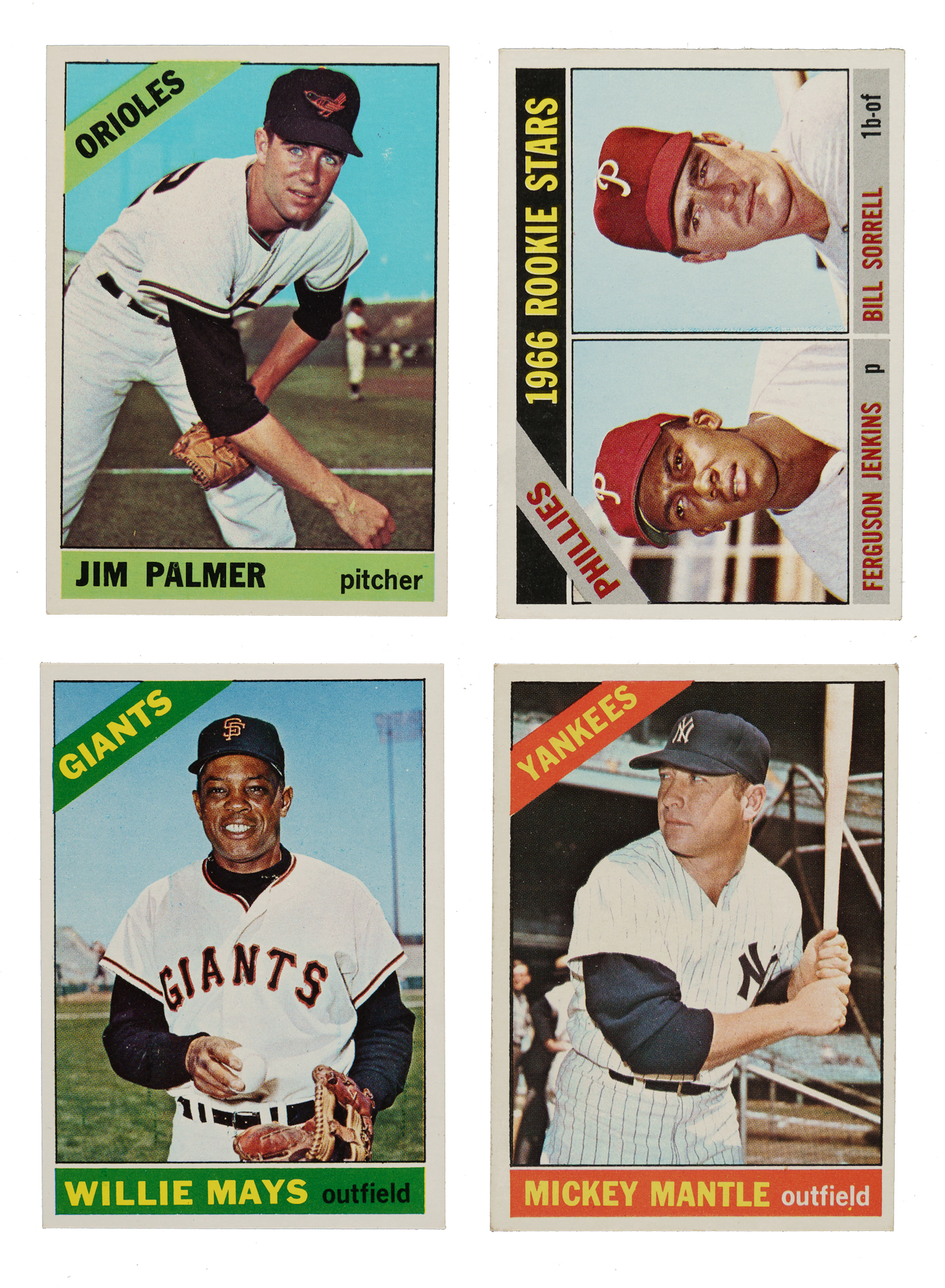 1966 Topps Near-Complete Set (593/598)