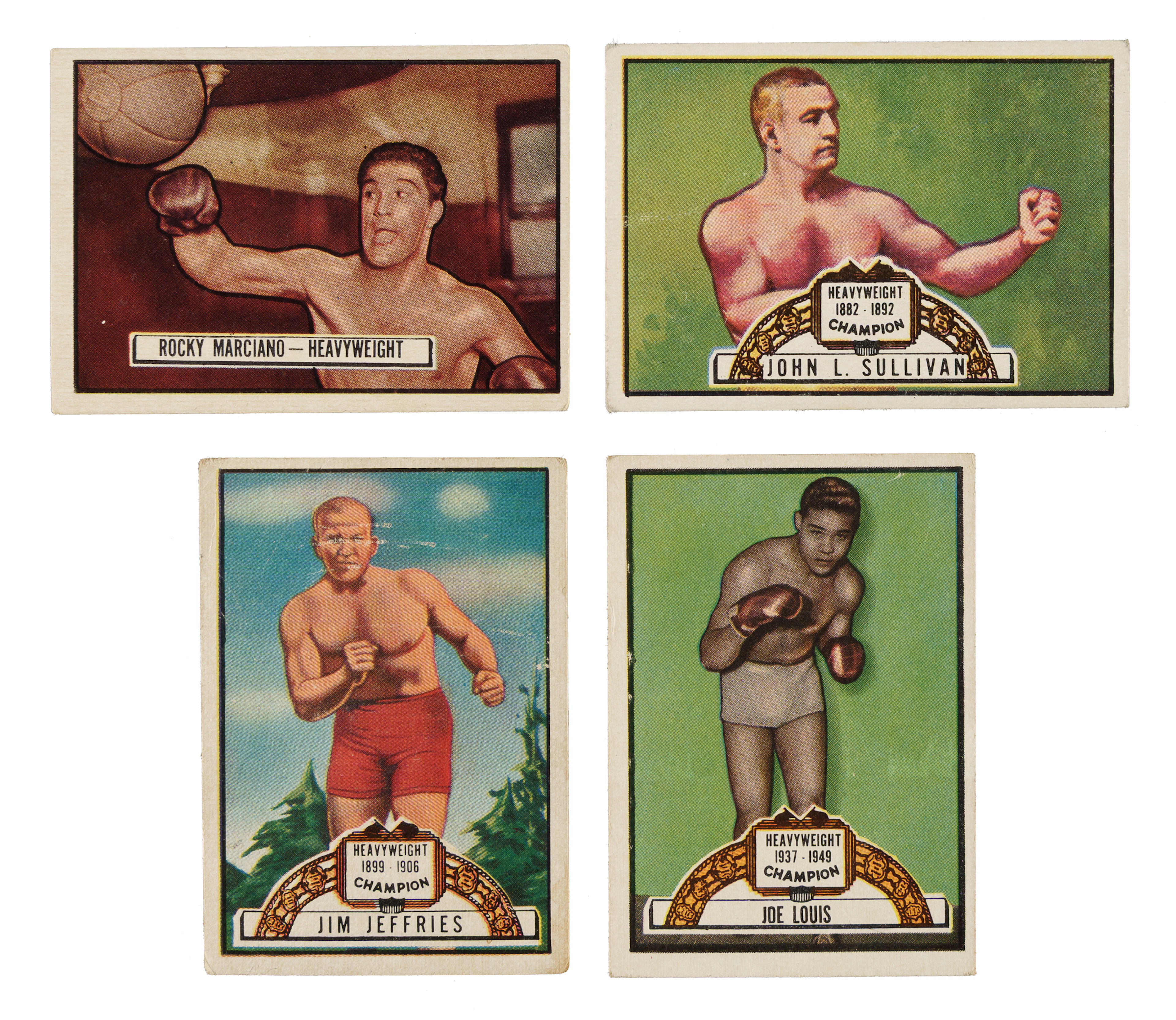 1951 Topps Ringside Boxing Near-Complete Set (94/96)
