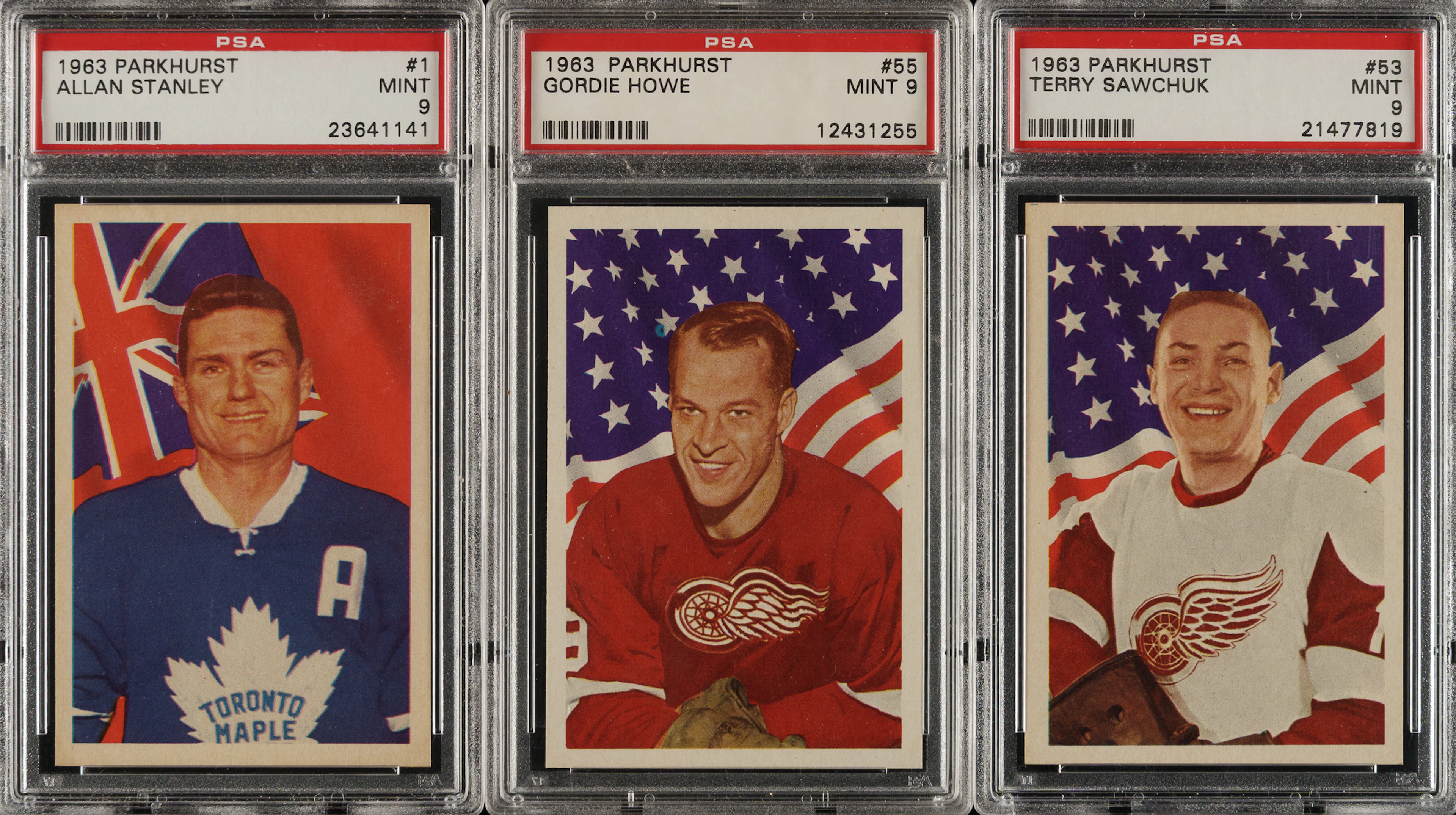 1963-1964 Parkhurst Hockey Complete Set (99): #5 PSA Set Registry