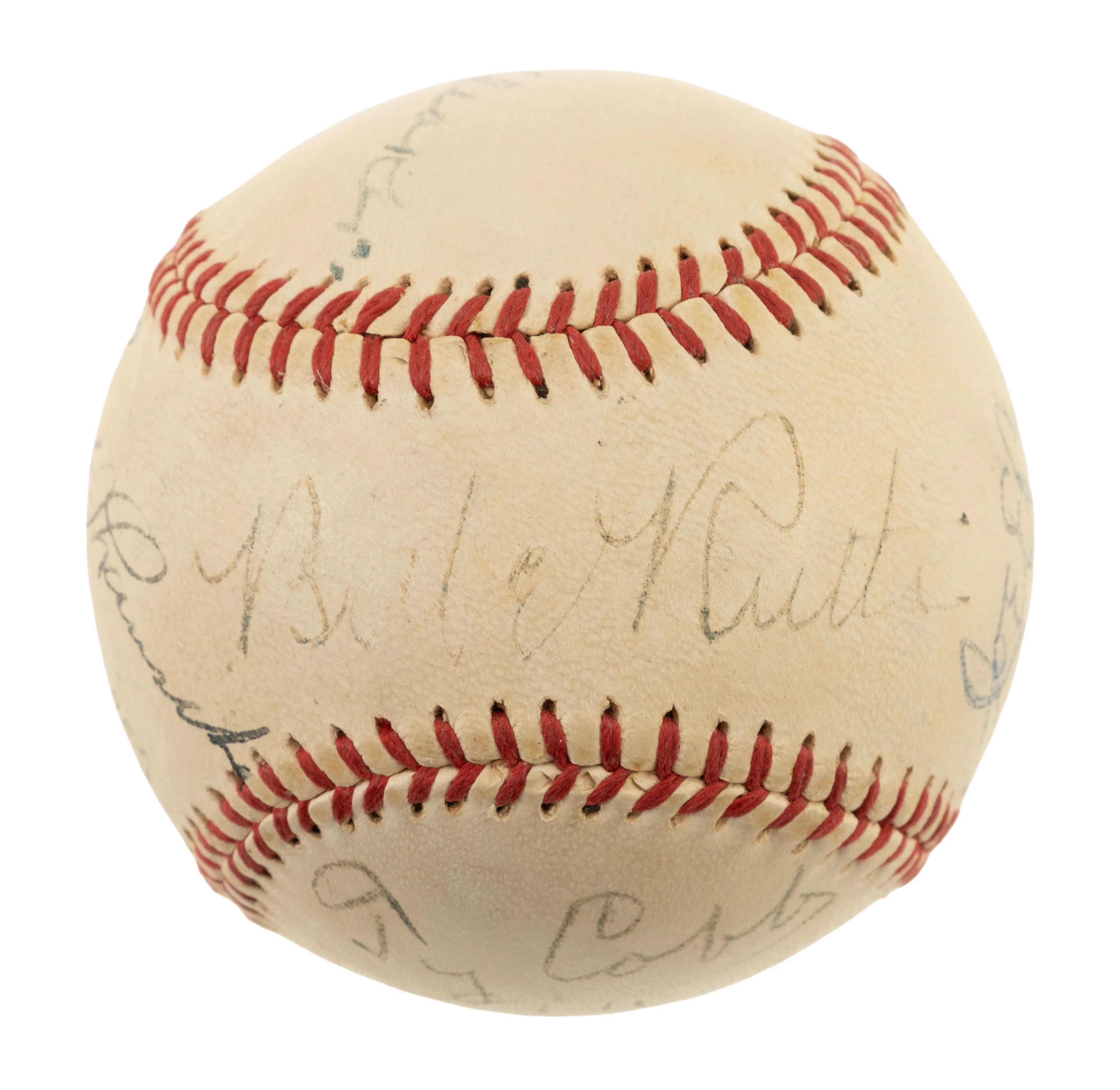 Circa 1940s Baseball and Entertainment Stars Multi-Signed Baseball