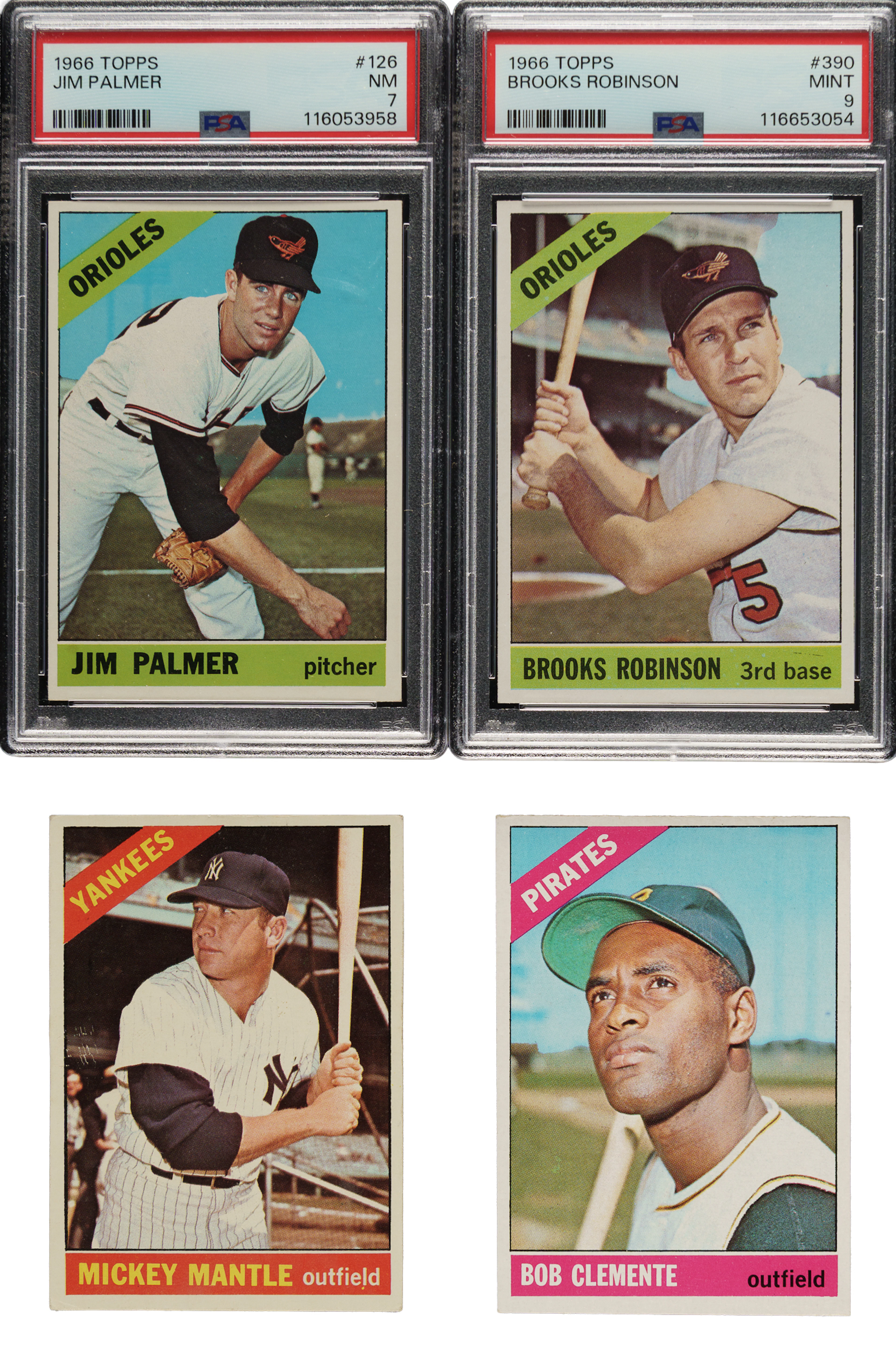 1966 Topps Complete Set (598) Plus Six Variations