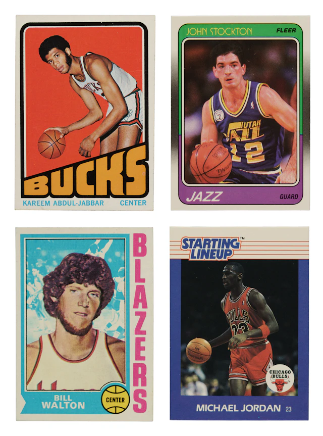 1971 to 1990 Topps and Fleer Basketball Shoebox Collection (4,772)