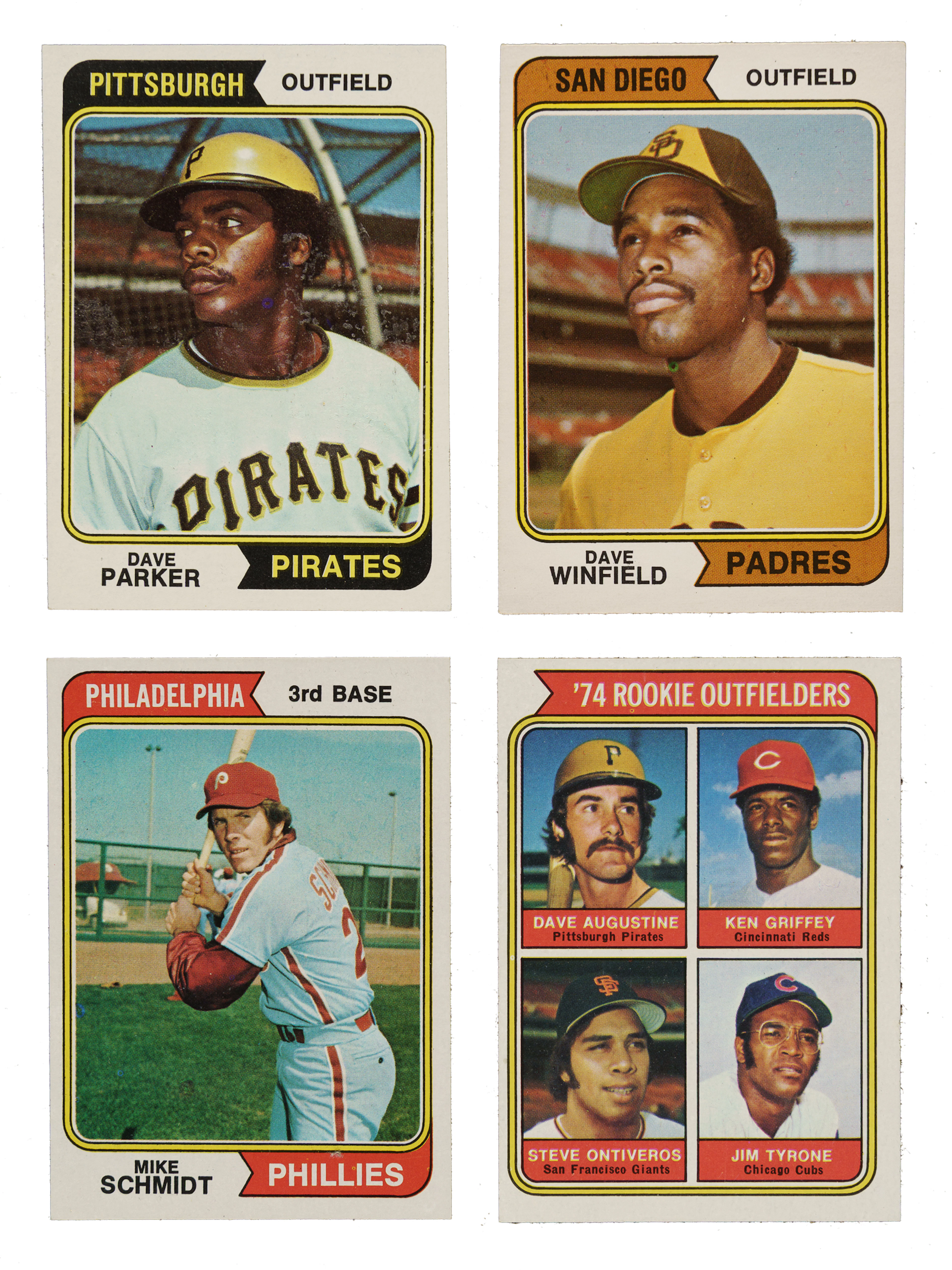 1974 Topps and O-Pee-Chee Collection (1,092 Cards)