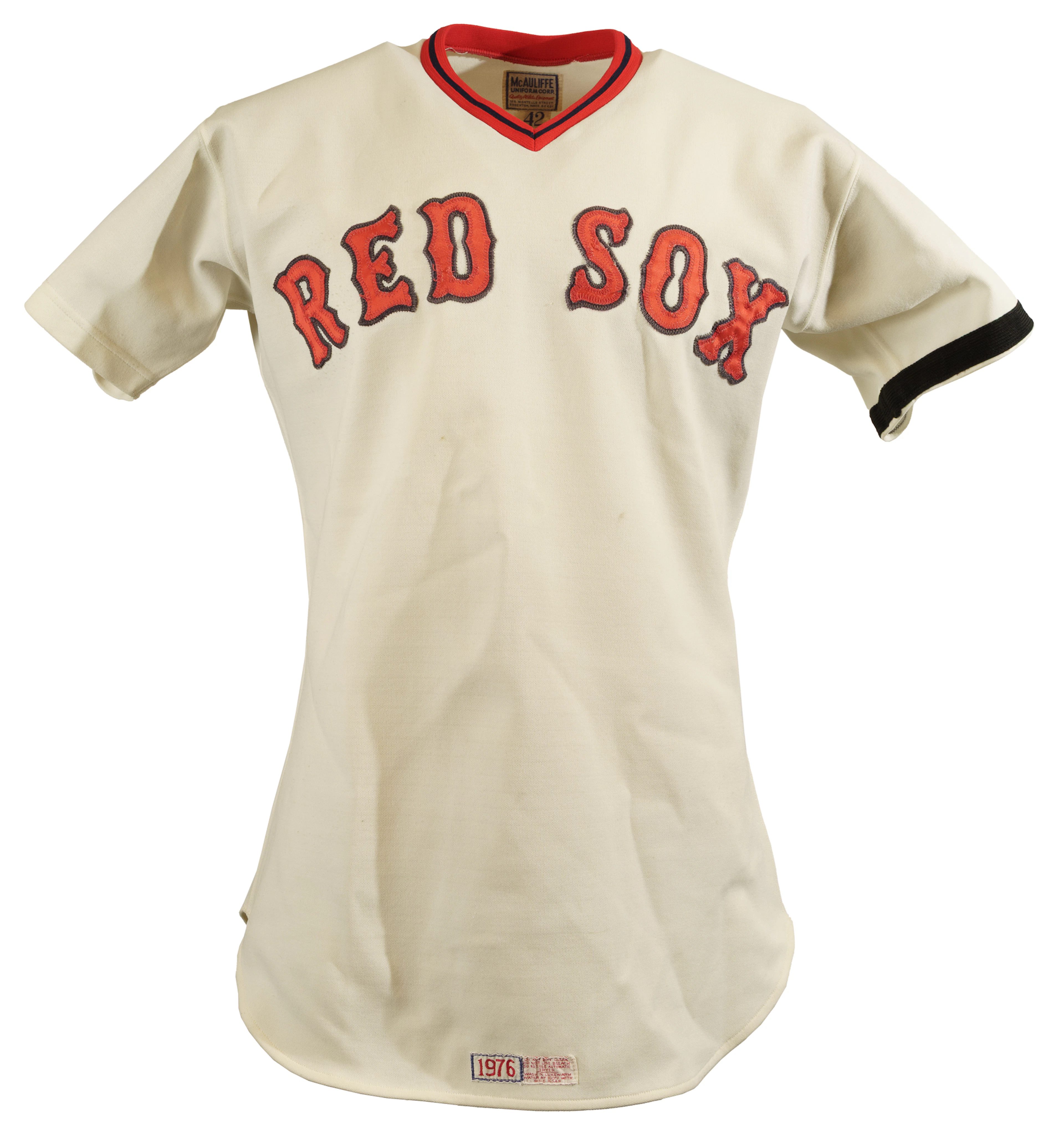 1976 Carl Yastrzemski Boston Red Sox Game-Used Photomatched Home Jersey