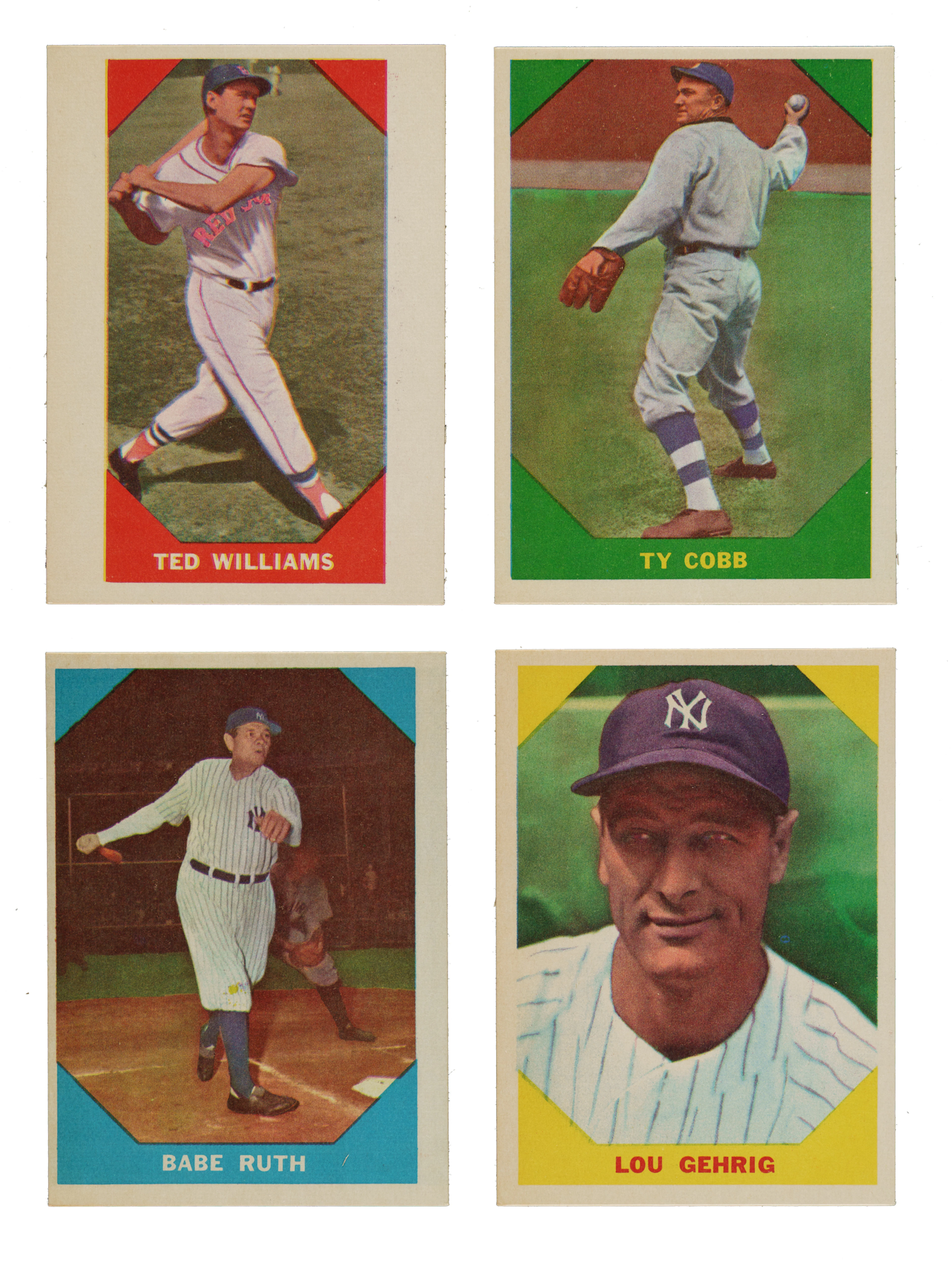 1960 Fleer All-Time Greats Complete Set (79)