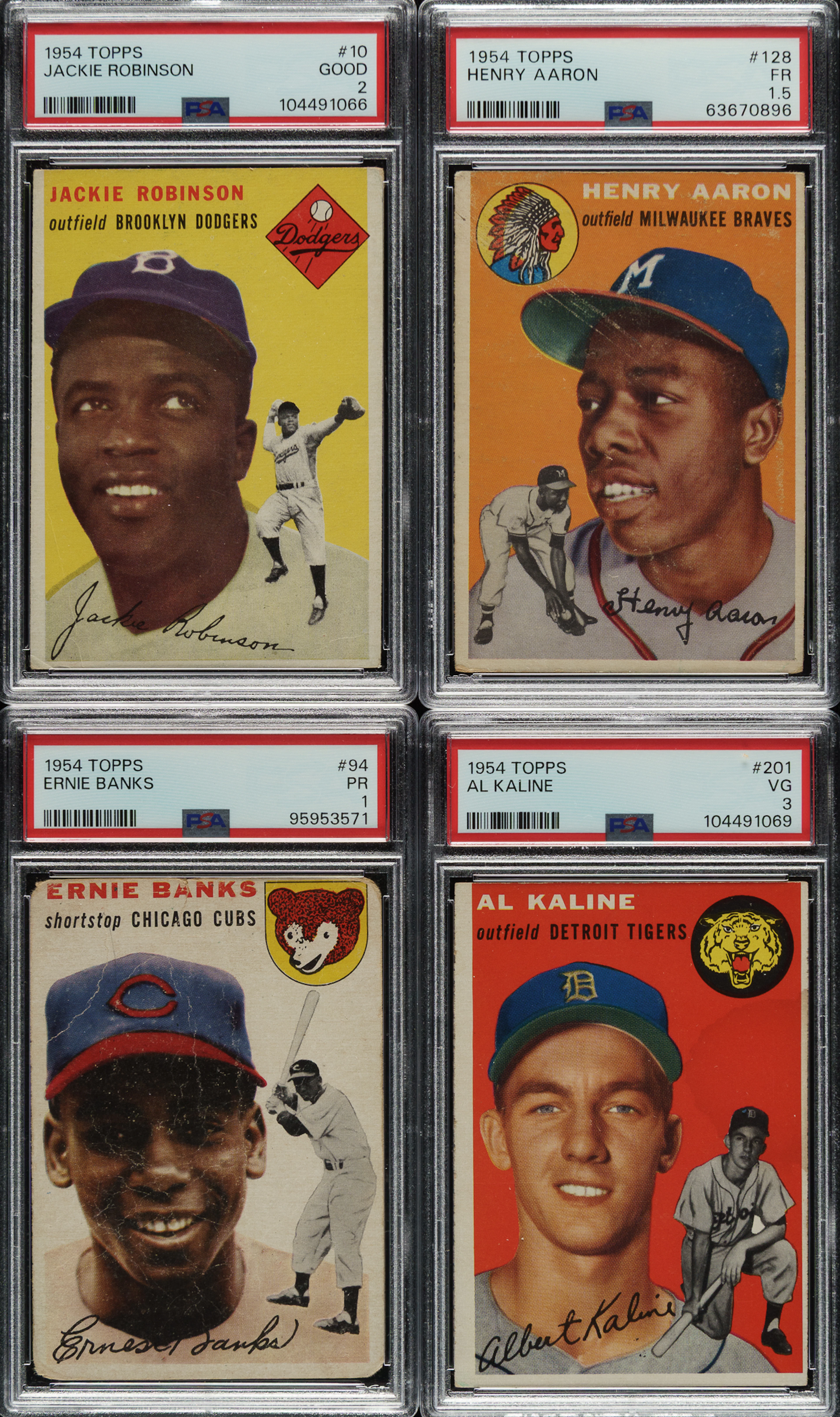 1954 Topps Complete Set (250)