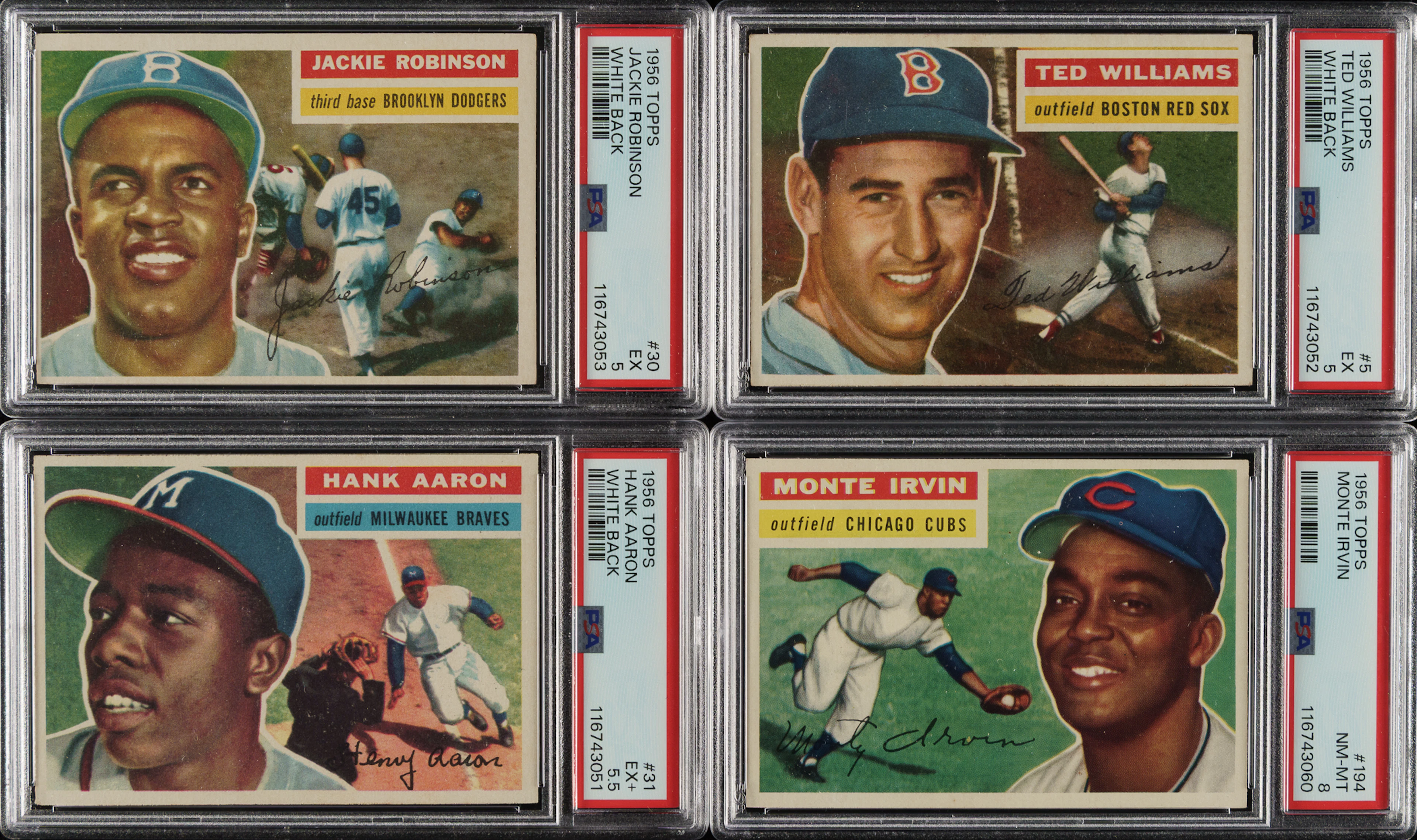 1956 Topps Near-Complete Set (301/340)