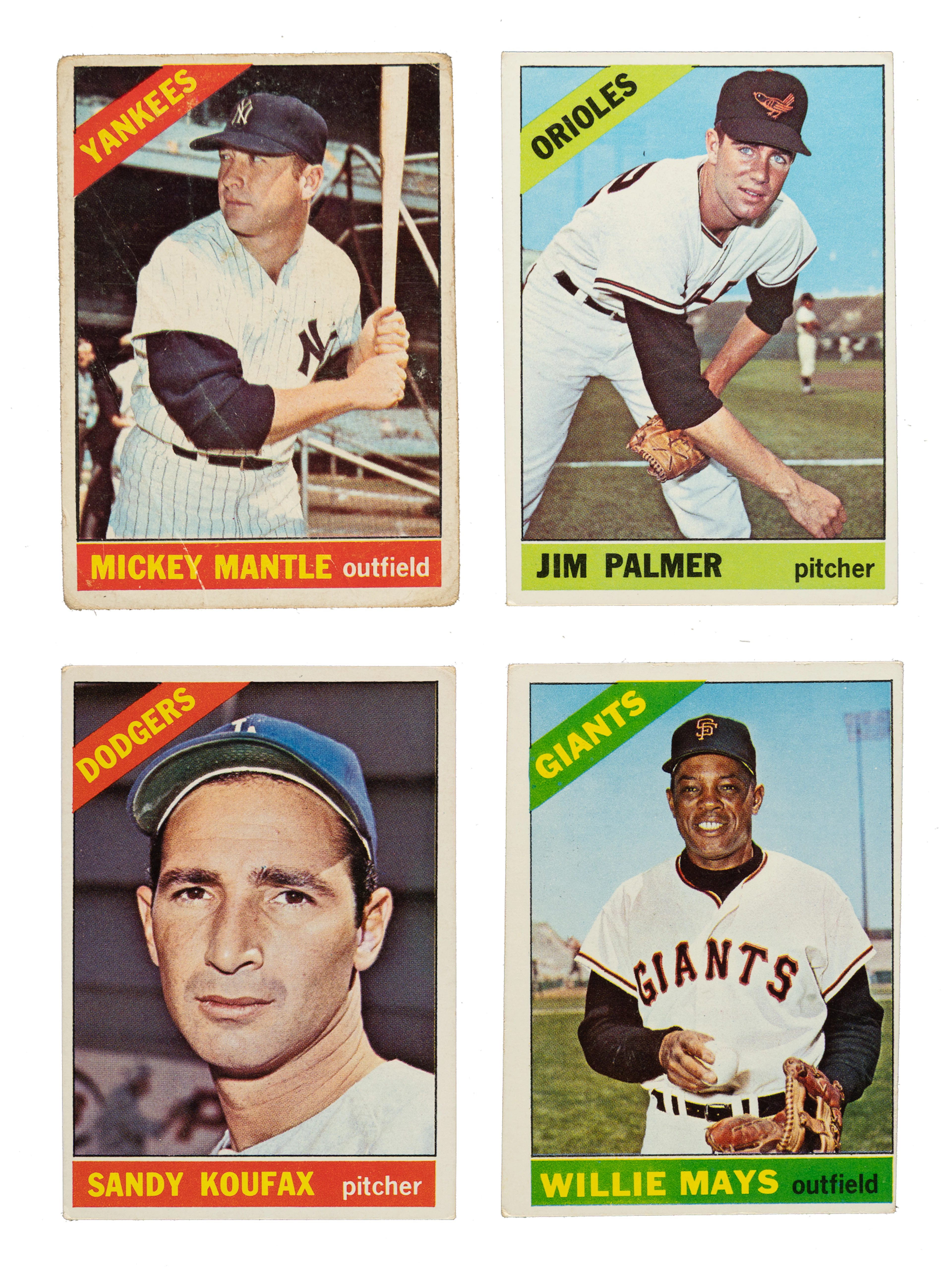 1966 Topps Near-Complete Set (524/598)
