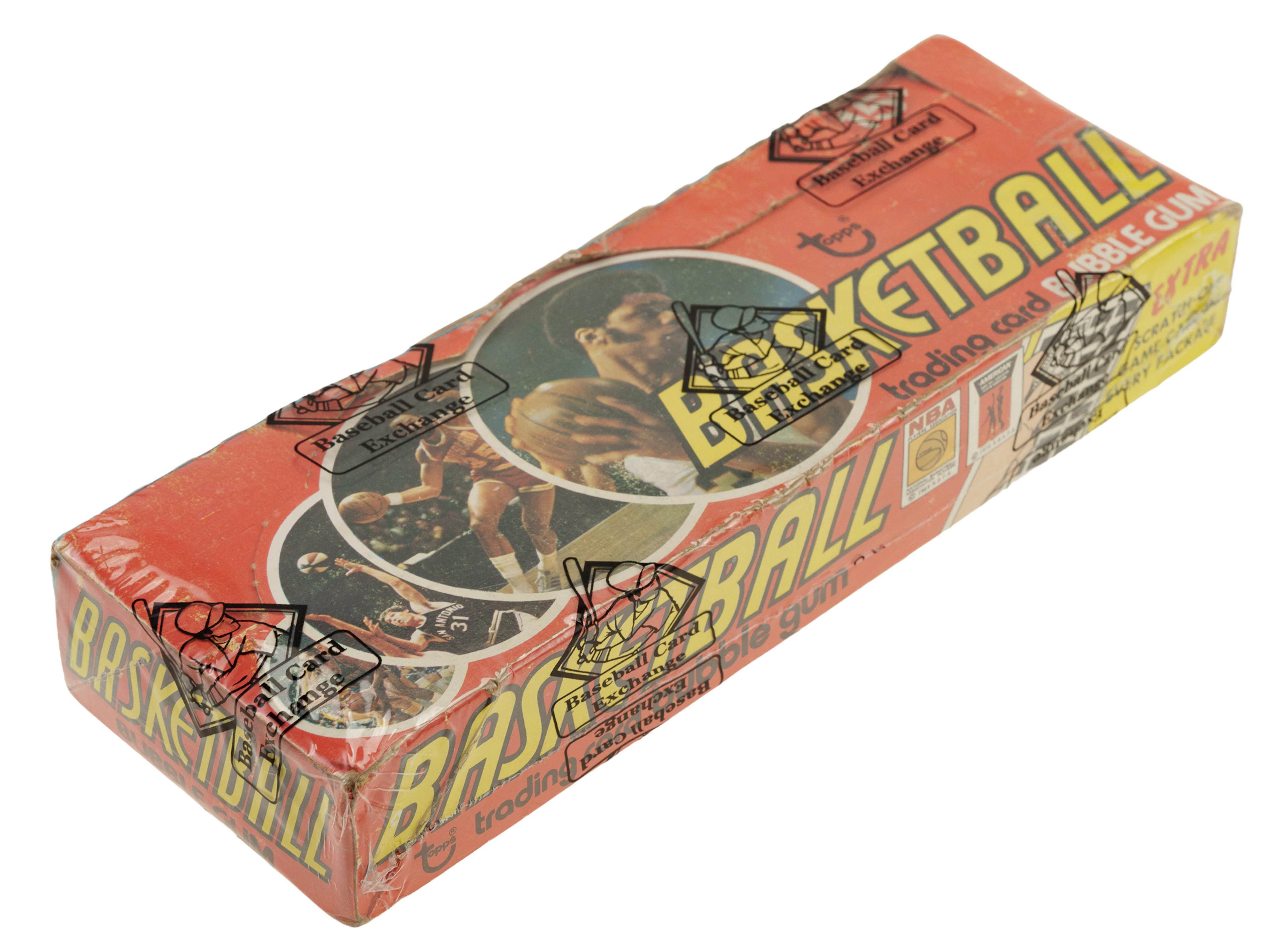 1974-1975 Topps Basketball Unopened Wax Box (24 Packs) - BBCE