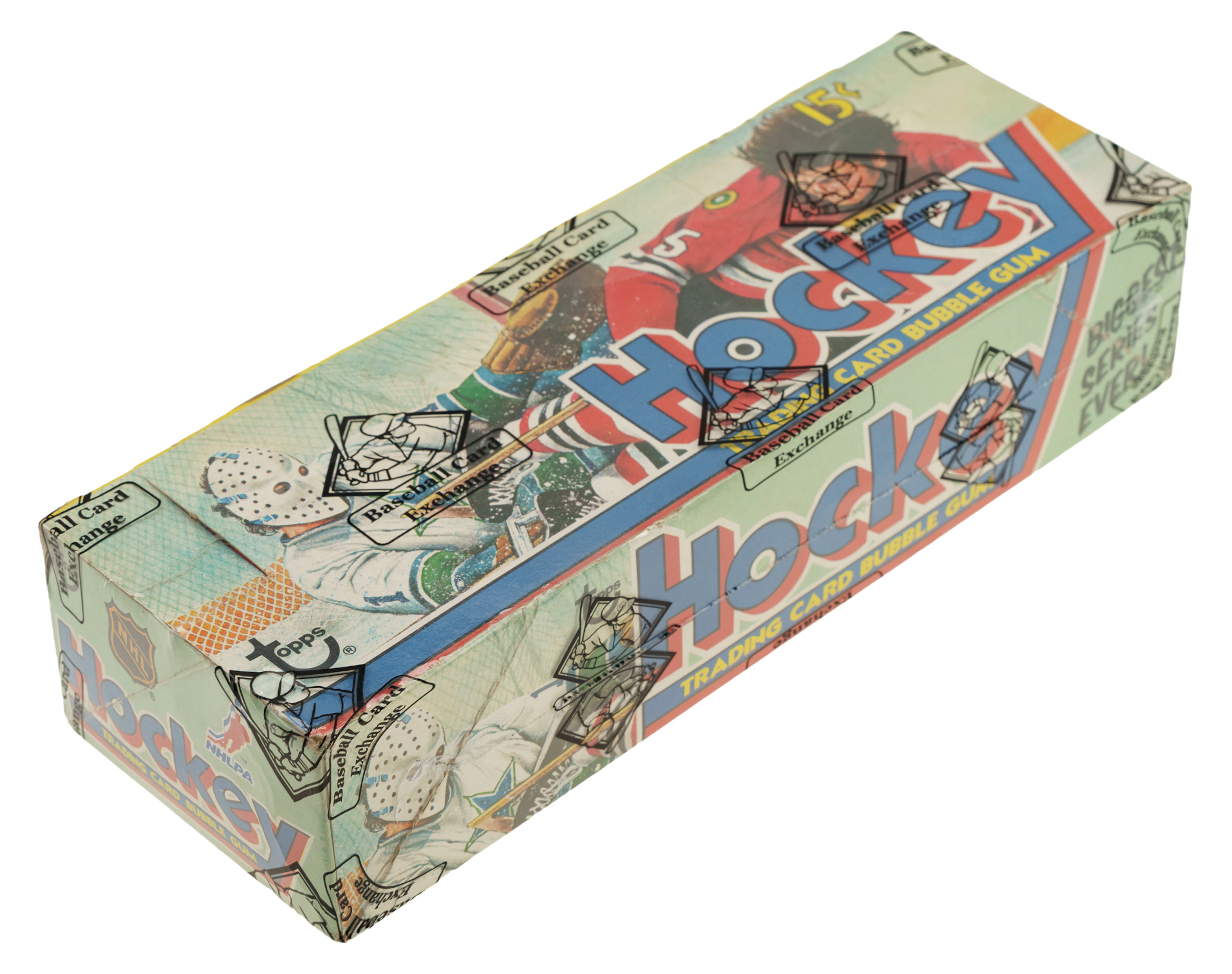 1975-1976 Topps Hockey Unopened Wax Box (36 Packs) - BBCE