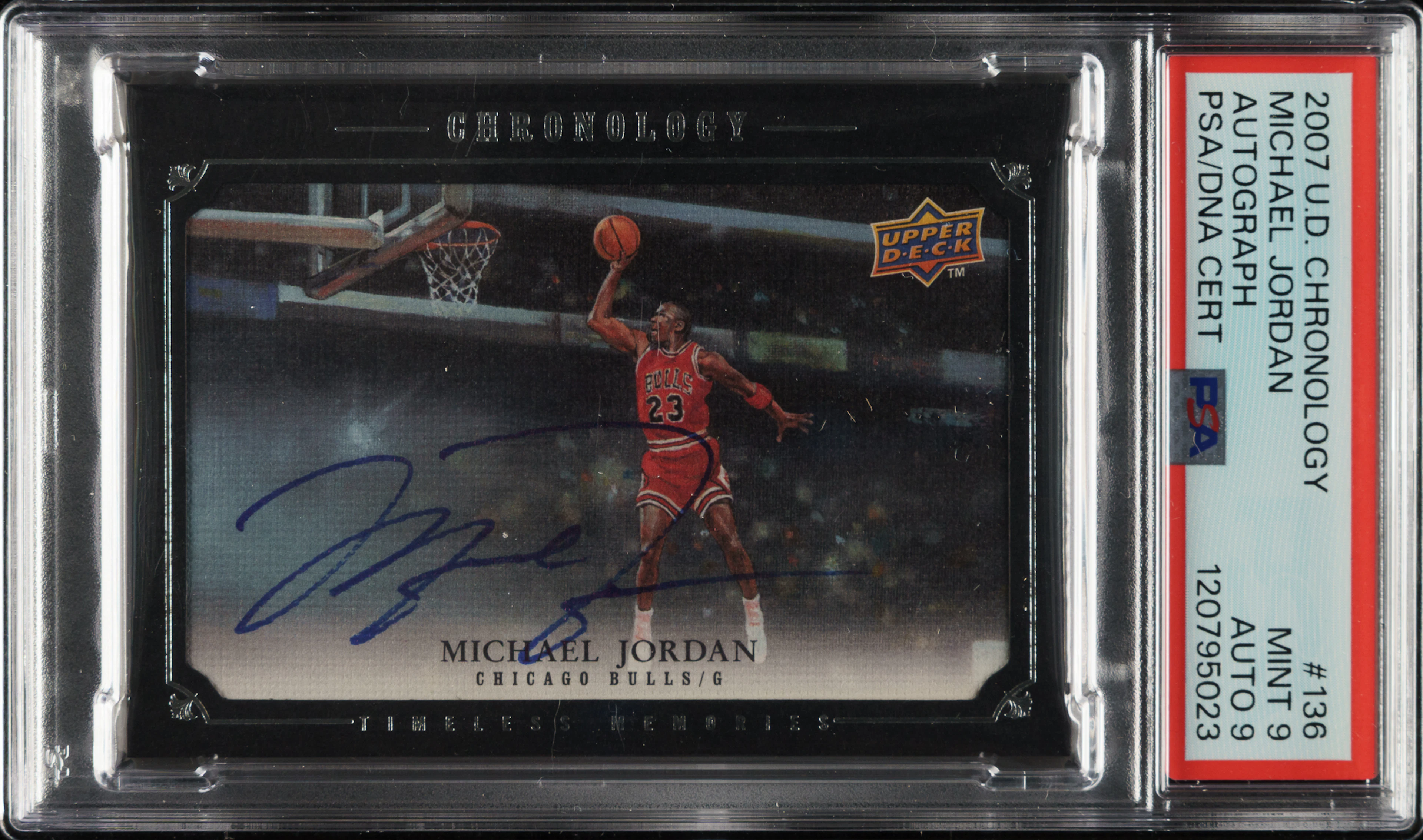2007-2008 Upper Deck Chronology Autograph Basketball #136 Michael