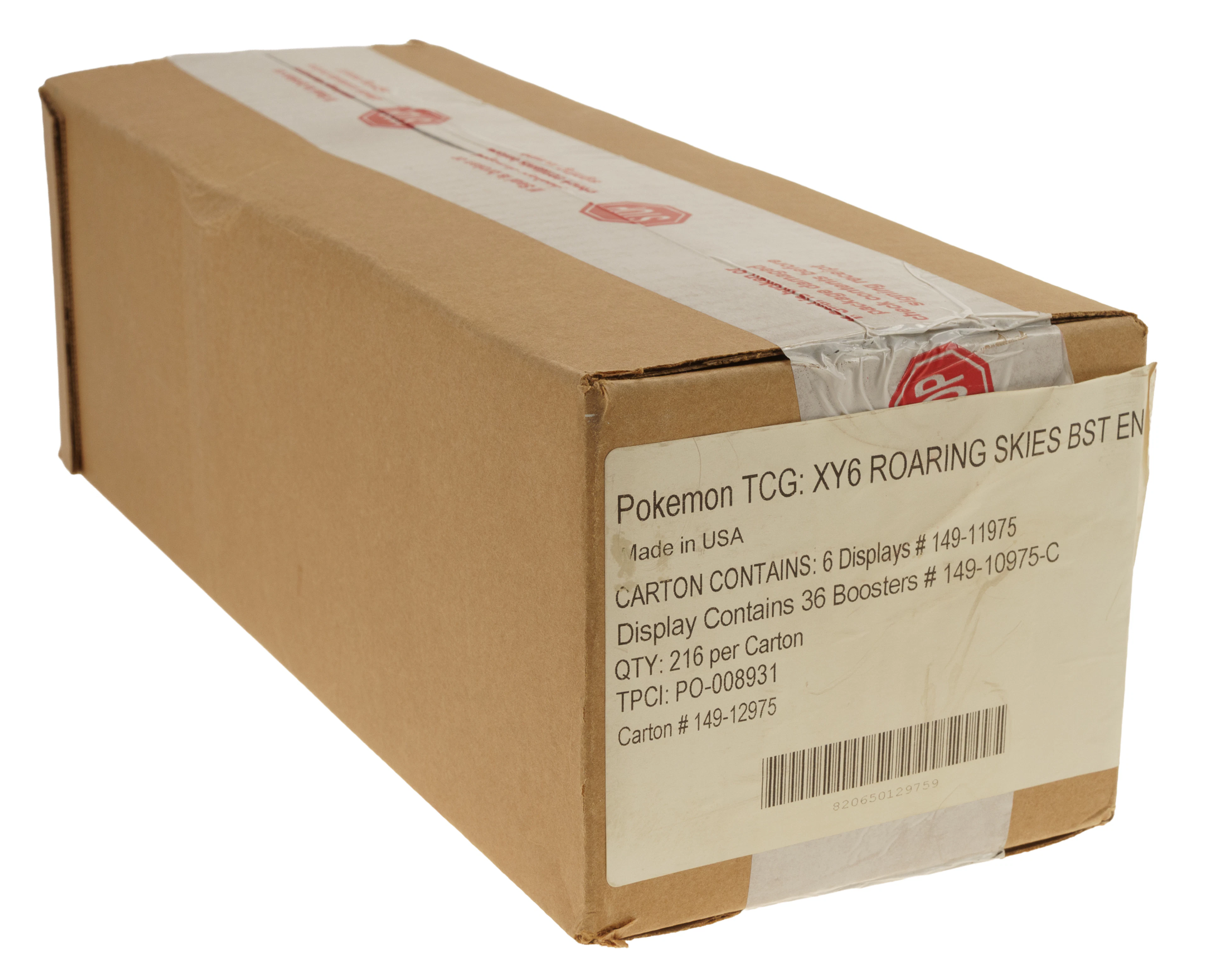 2015 Pokemon XY Roaring Skies Factory-Sealed Unopened Booster Box