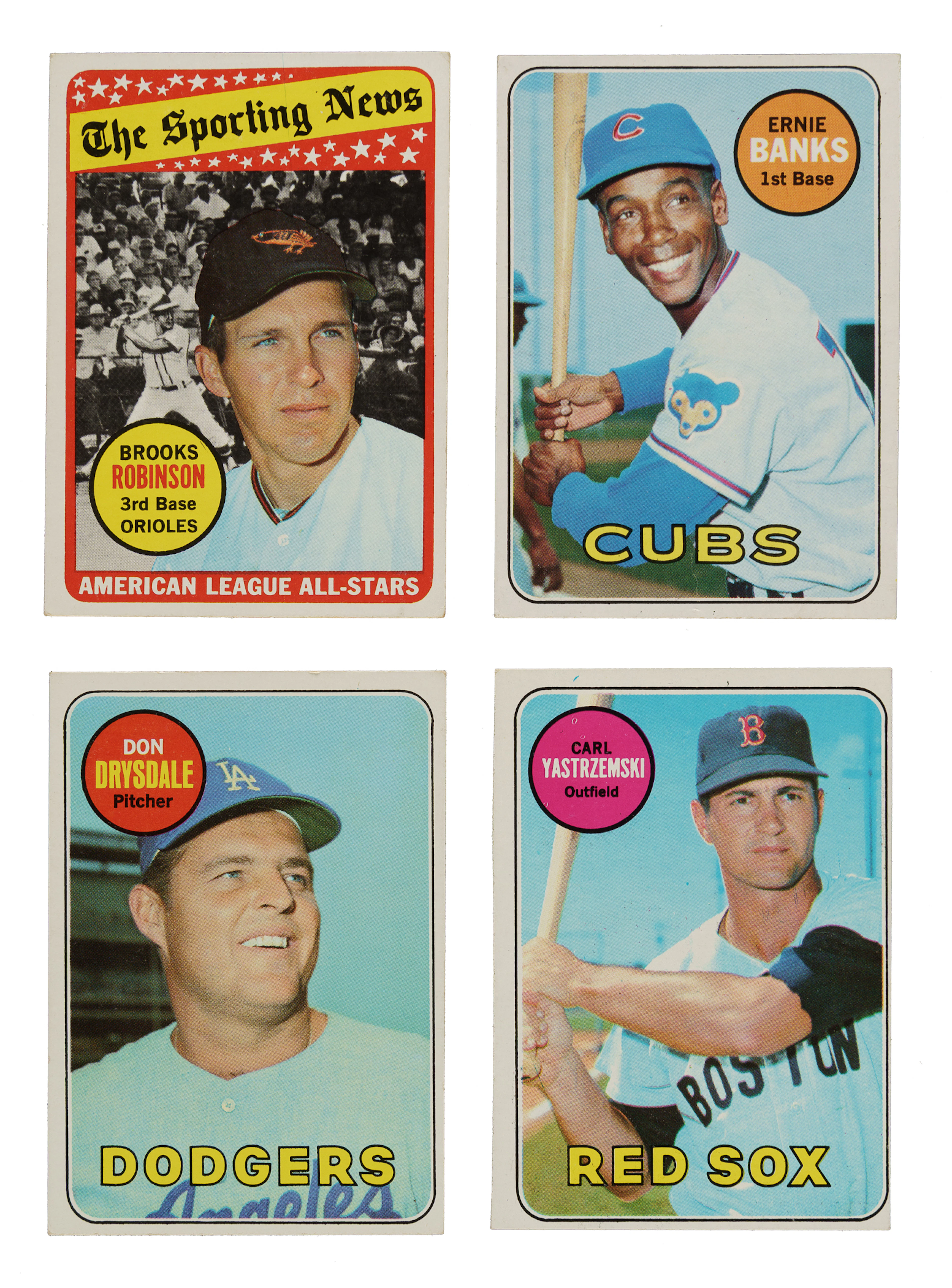 1969 Topps Collection (2,056) Including 130 Hall of Famers