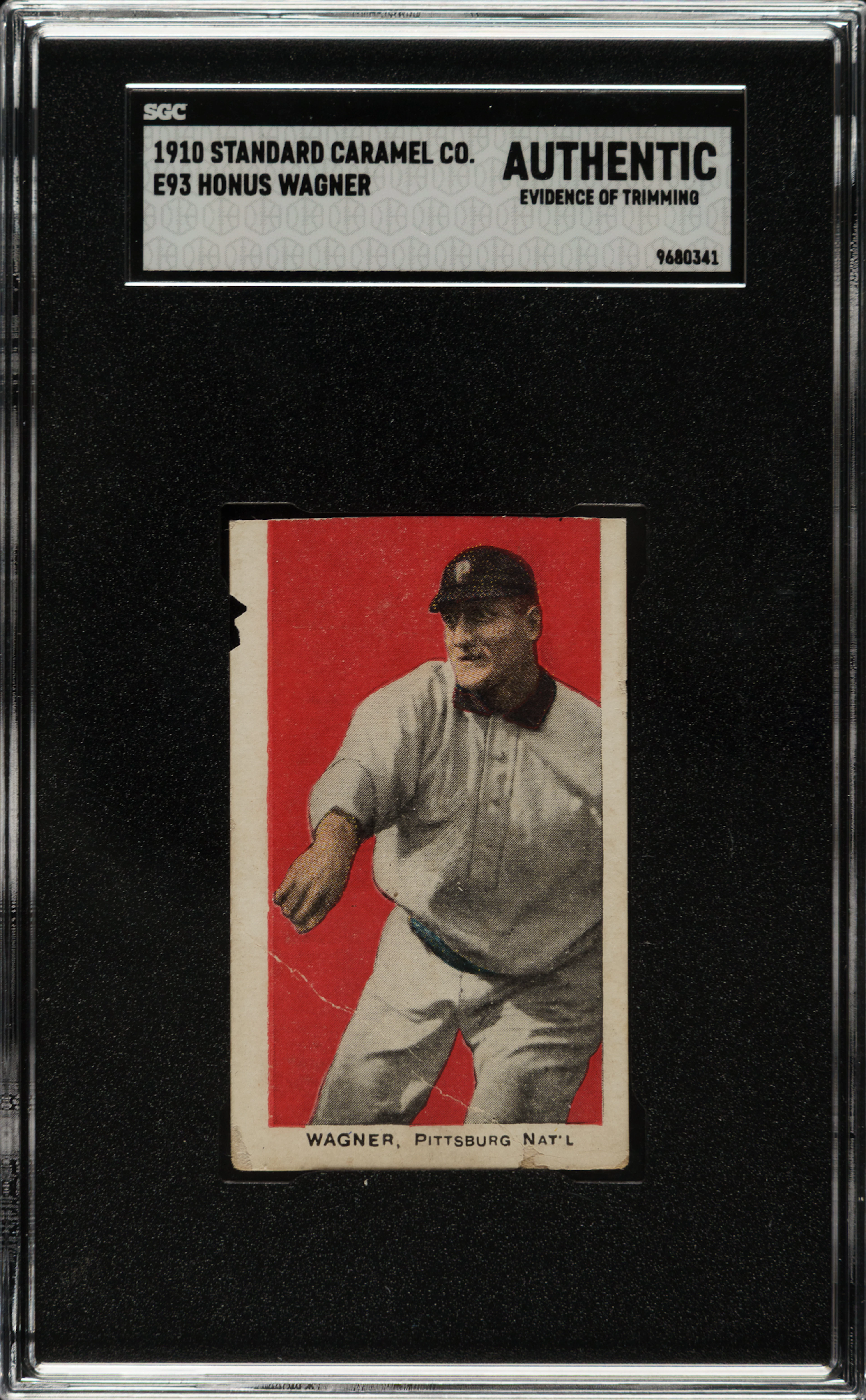 1910 E93 Standard Caramel Honus Wagner