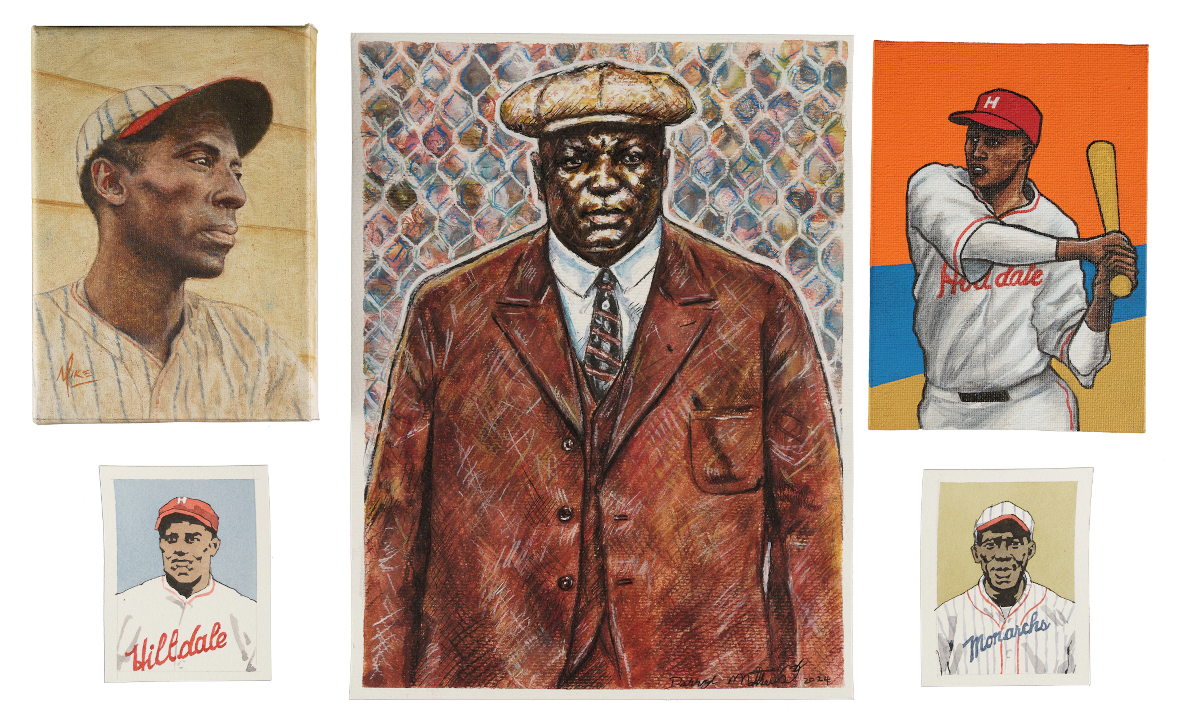 Exceptional 1924 Negro Leagues World Series Commemorative Trading