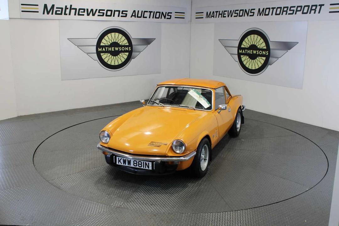 1975 TRIUMPH SPITFIRE 1500