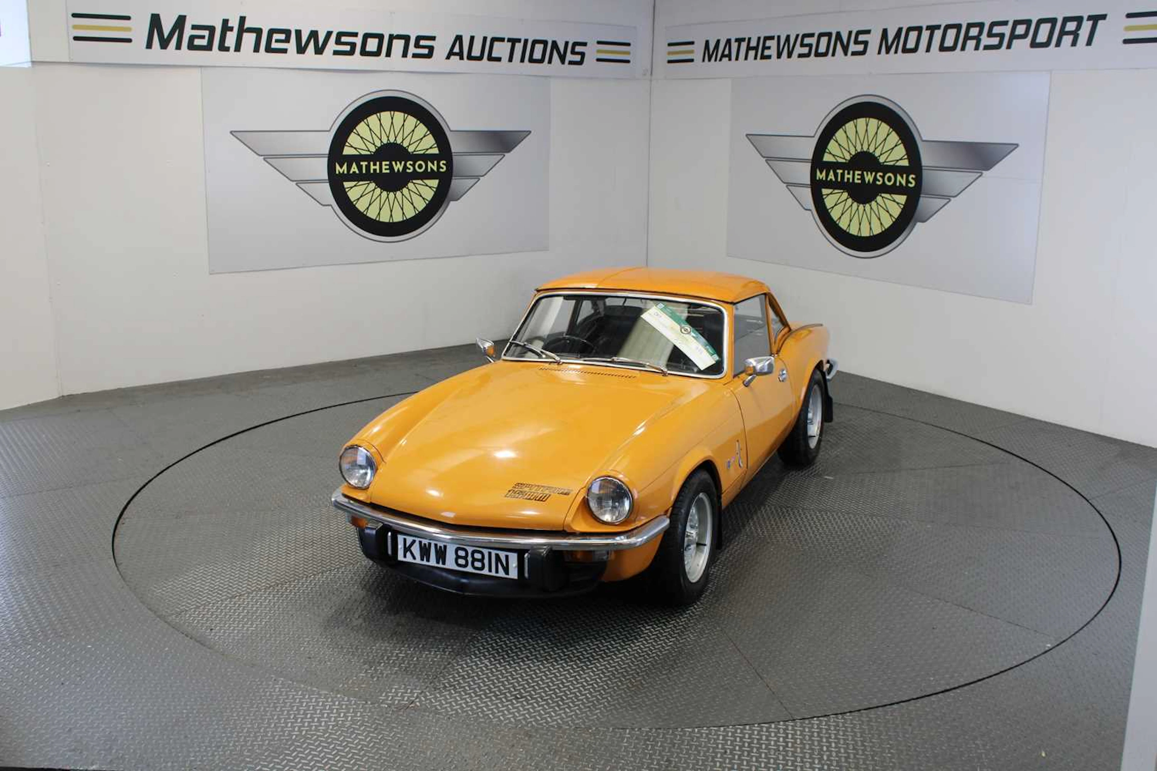 1975 TRIUMPH SPITFIRE 1500