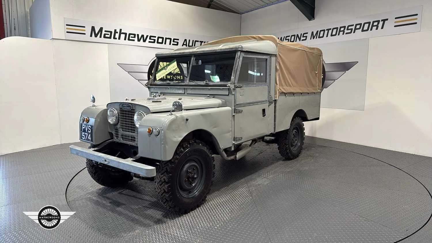 Land Rover 1955 Color Chart 1955 LAND ROVER PICK UP