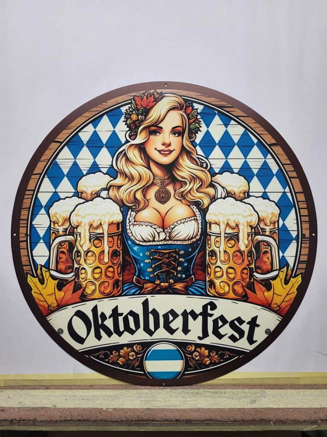 OCTOBERFEST METAL 24" DIA
