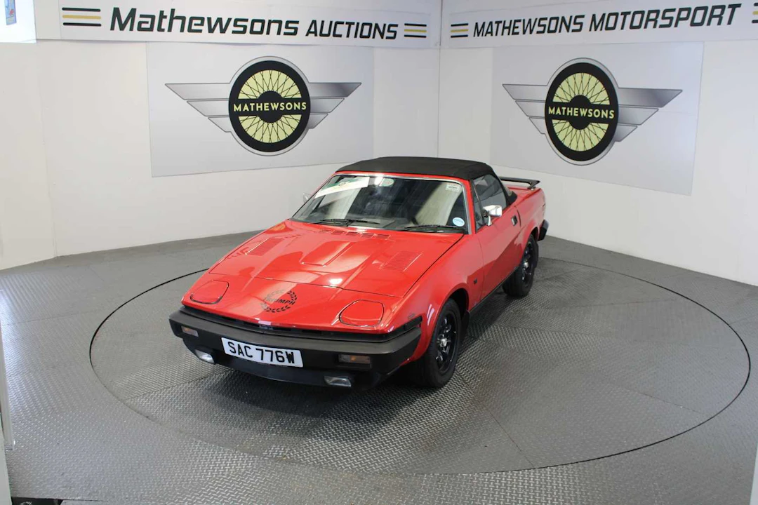 1981 TRIUMPH TR7 CONVERTIBLE