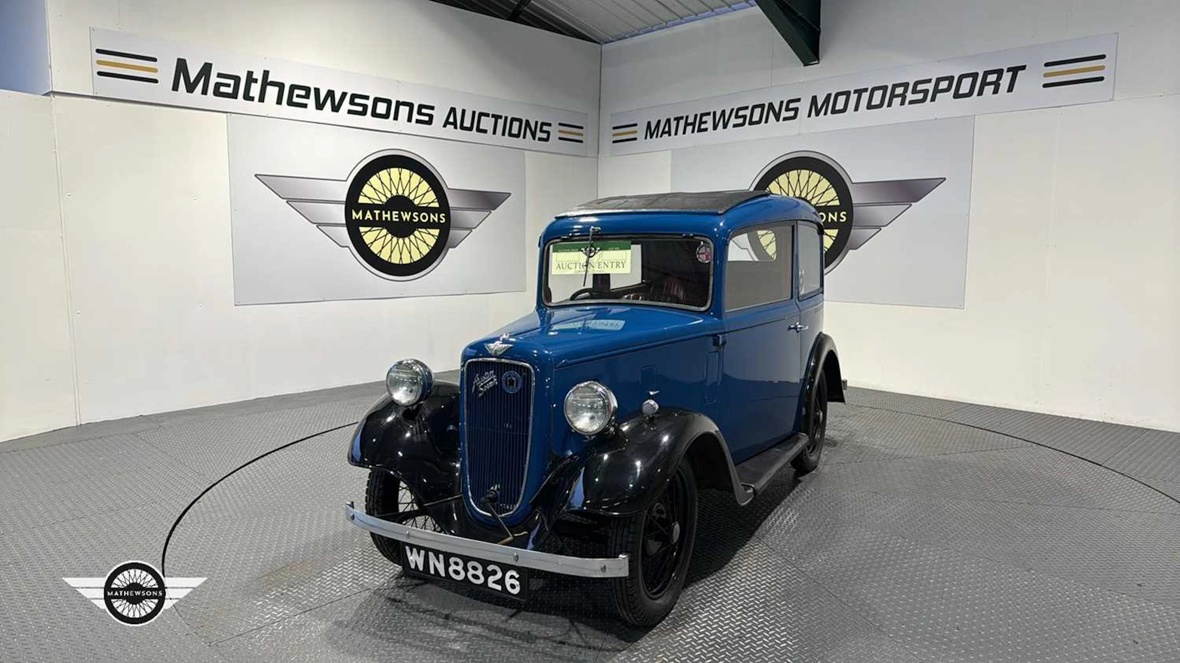 1935 AUSTIN SEVEN RUBY