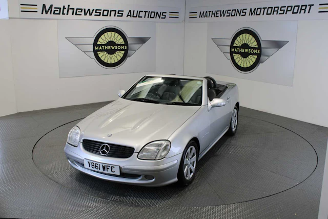 2001 MERCEDES SLK200 KOMPRESSOR AUTO