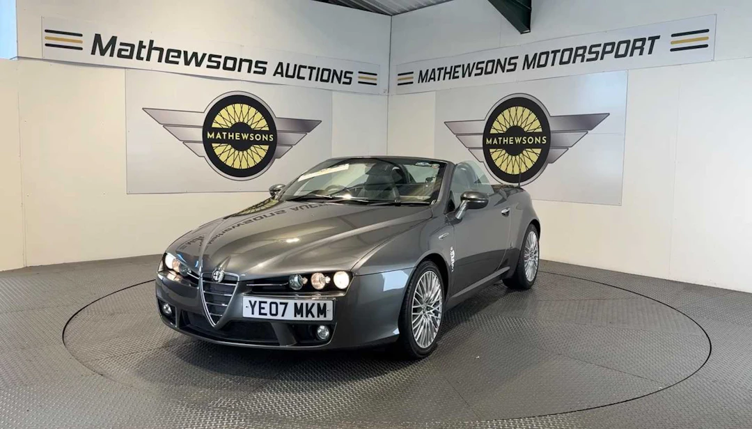 2007 ALFA ROMEO SPIDER JTS