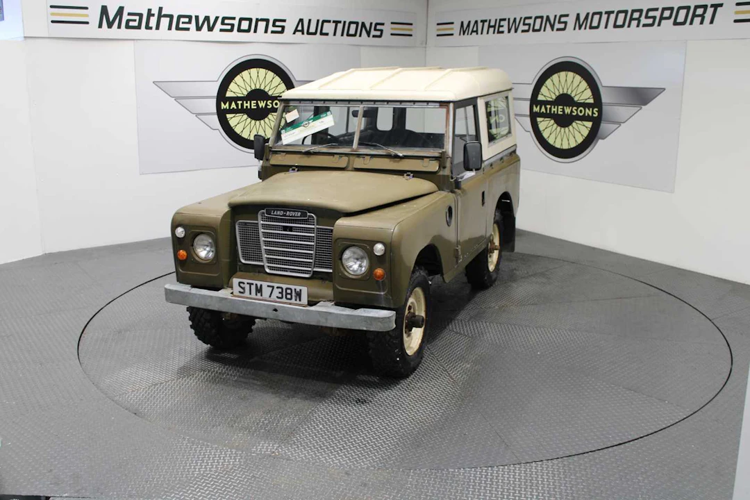 1981 LAND ROVER 88" - 4 CYL