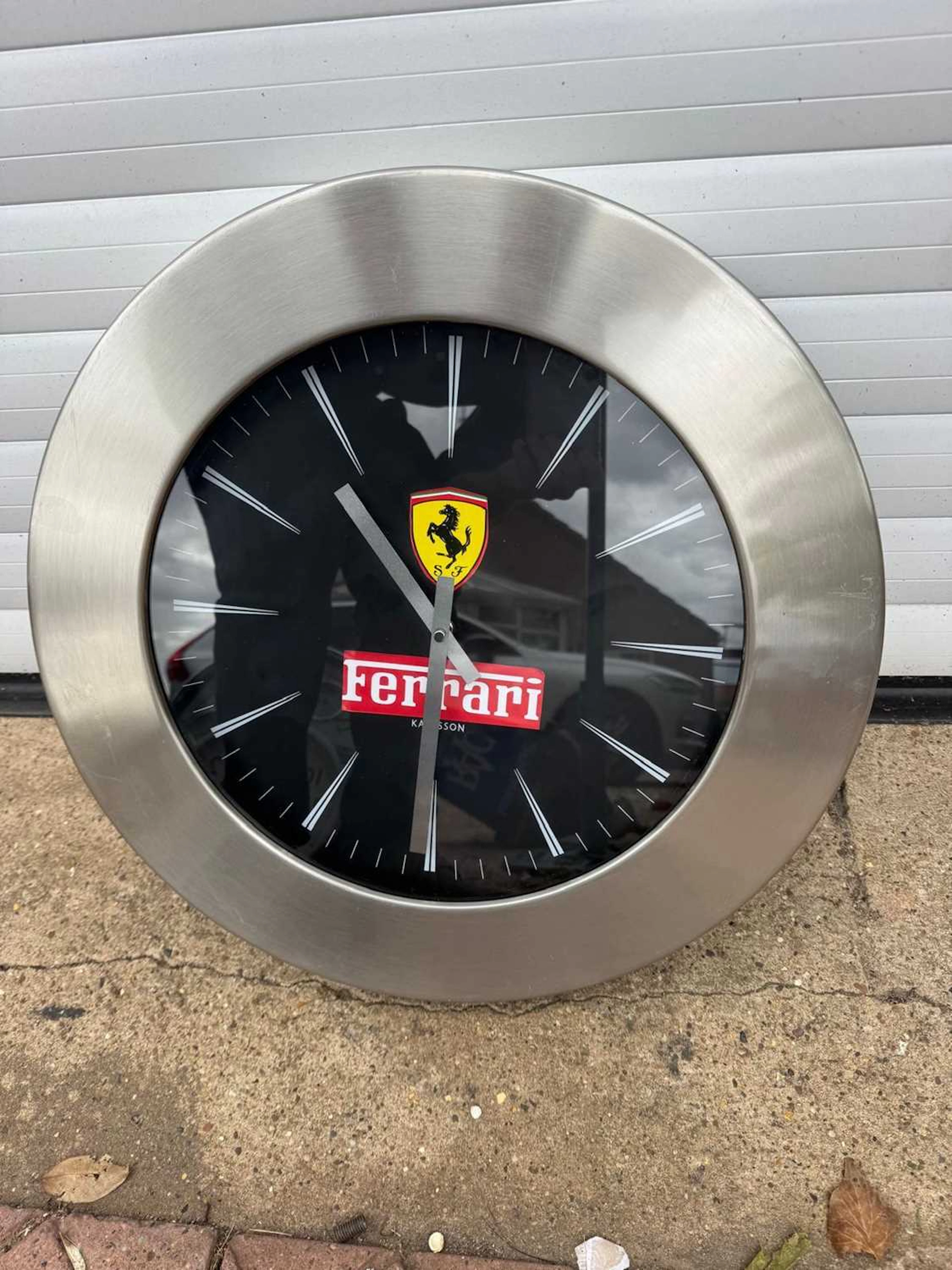 FERRARI STYLE WALL CLOCK
