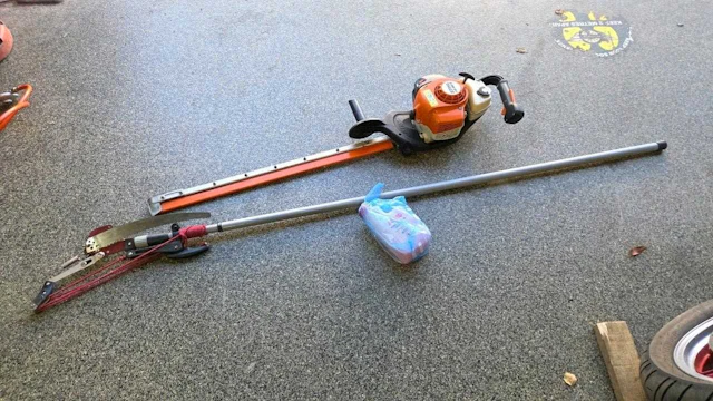 STIHL HS86R PETROL HEDGE CUTTER 30" SINGLE BLADE & TREE BRANCH LOPPER