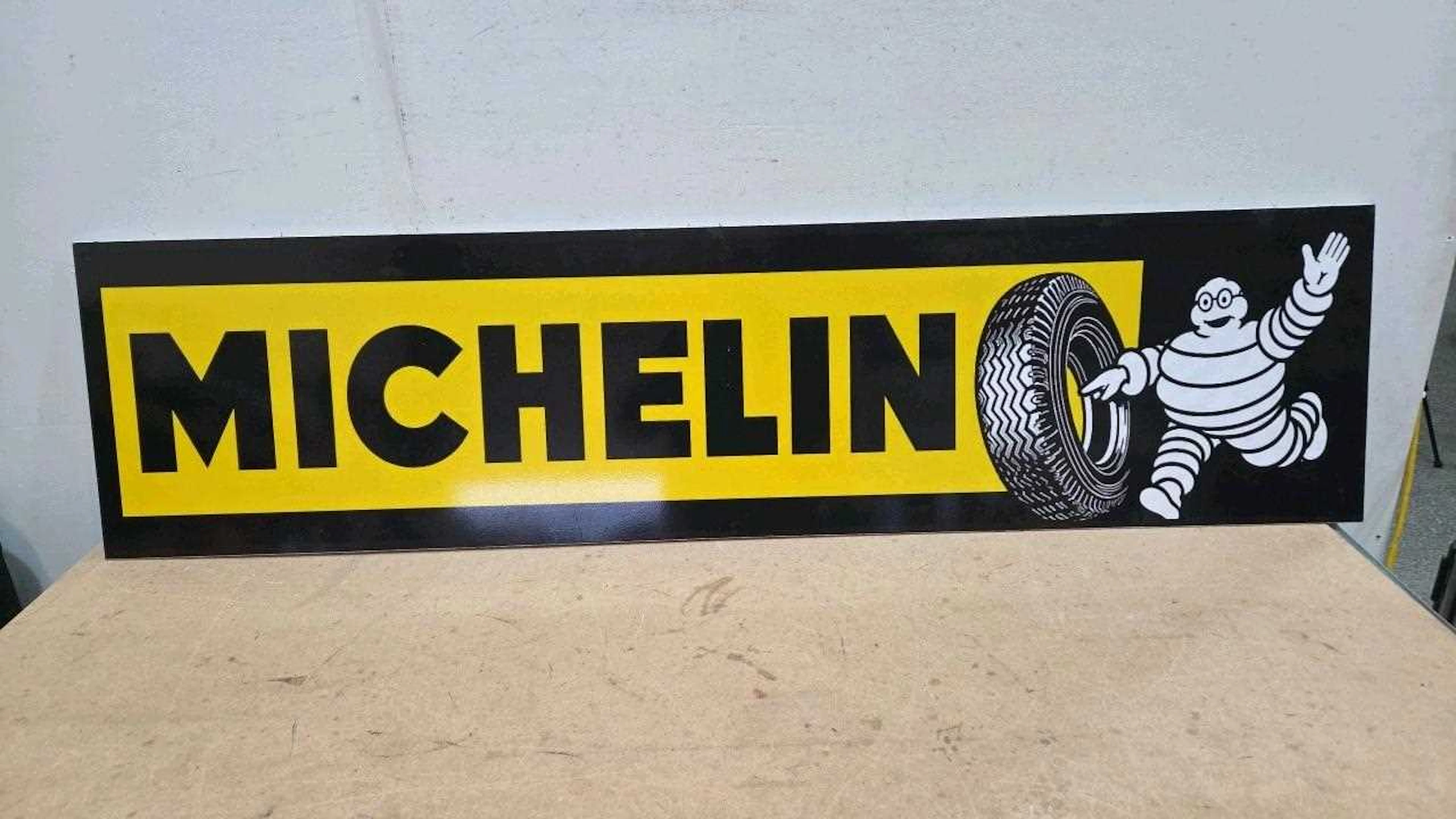 MICHELIN LARGE REPRO ALLY SIGN 59" X 14"