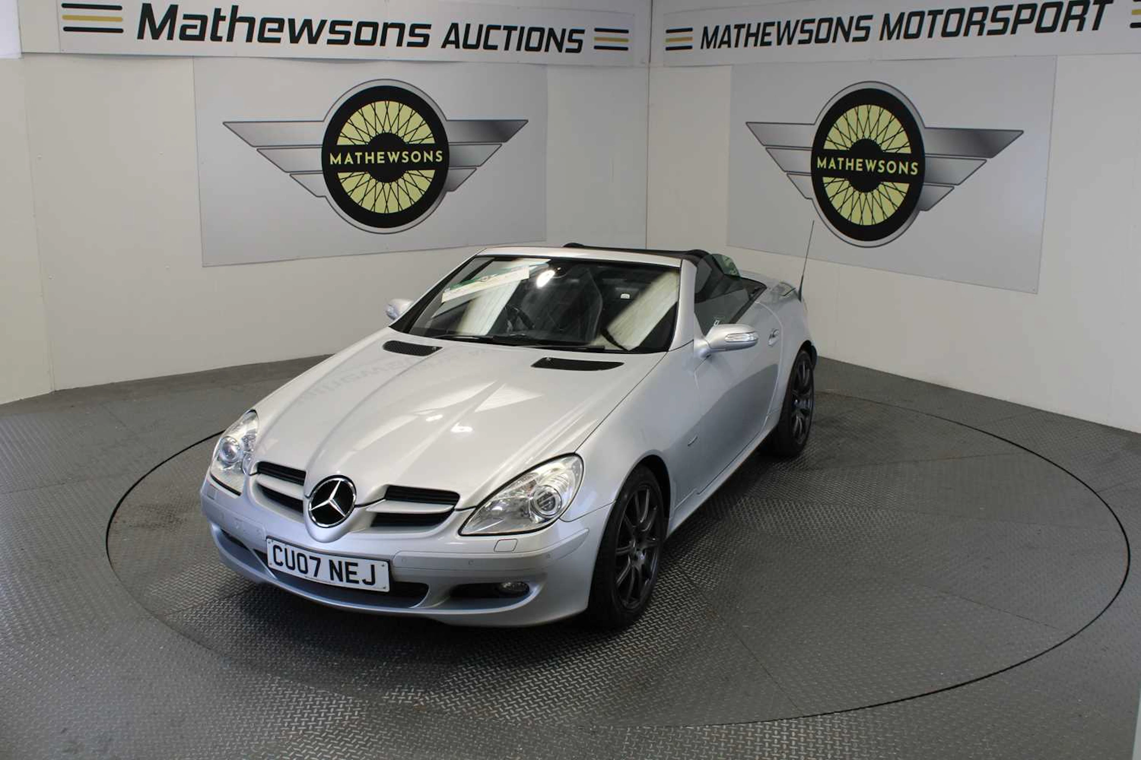 2007 MERCEDES SLK 200 KOMPRESSOR AUTO