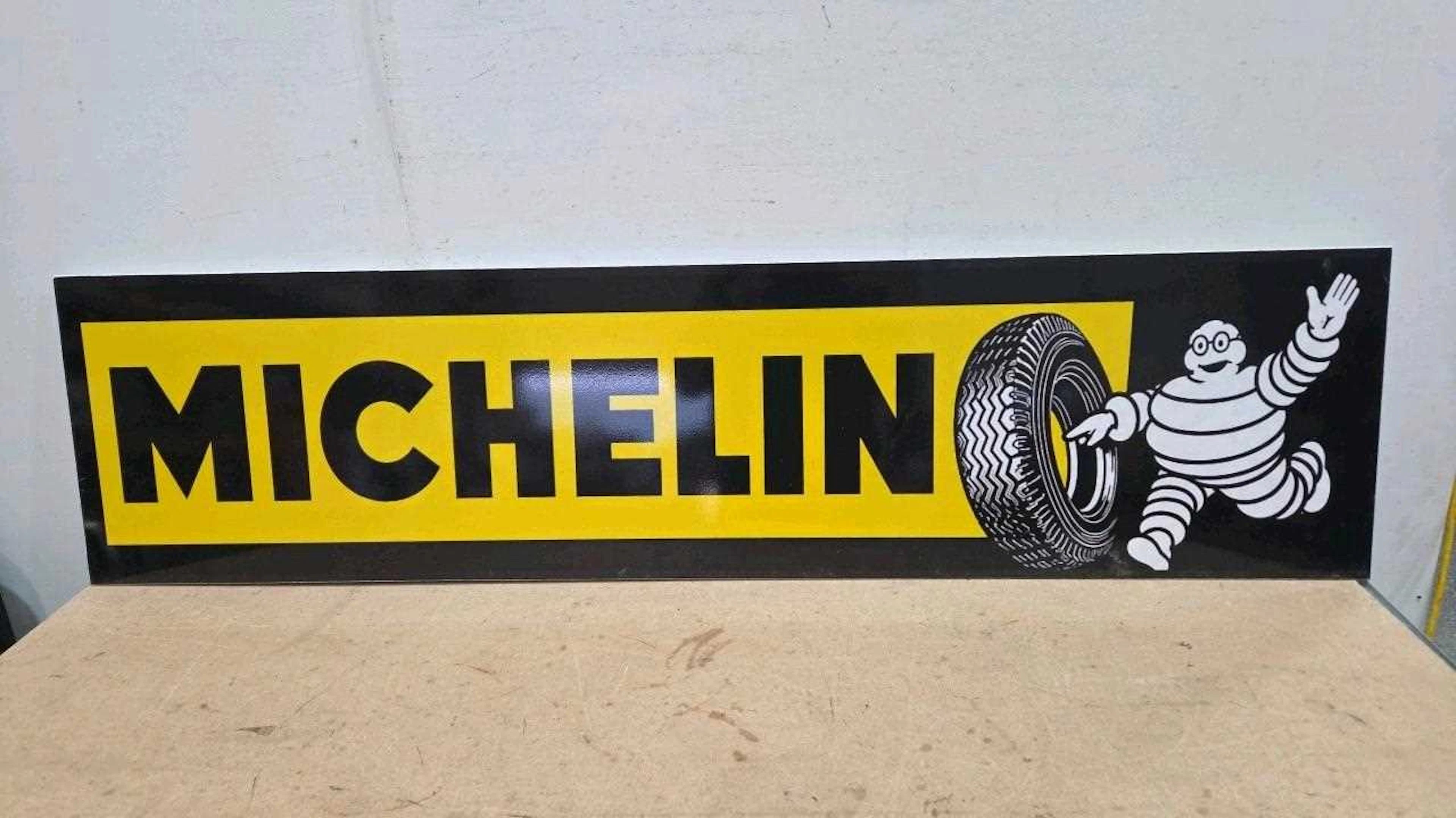 MICHELIN LARGE REPRO ALLY SIGN 59" X 14"