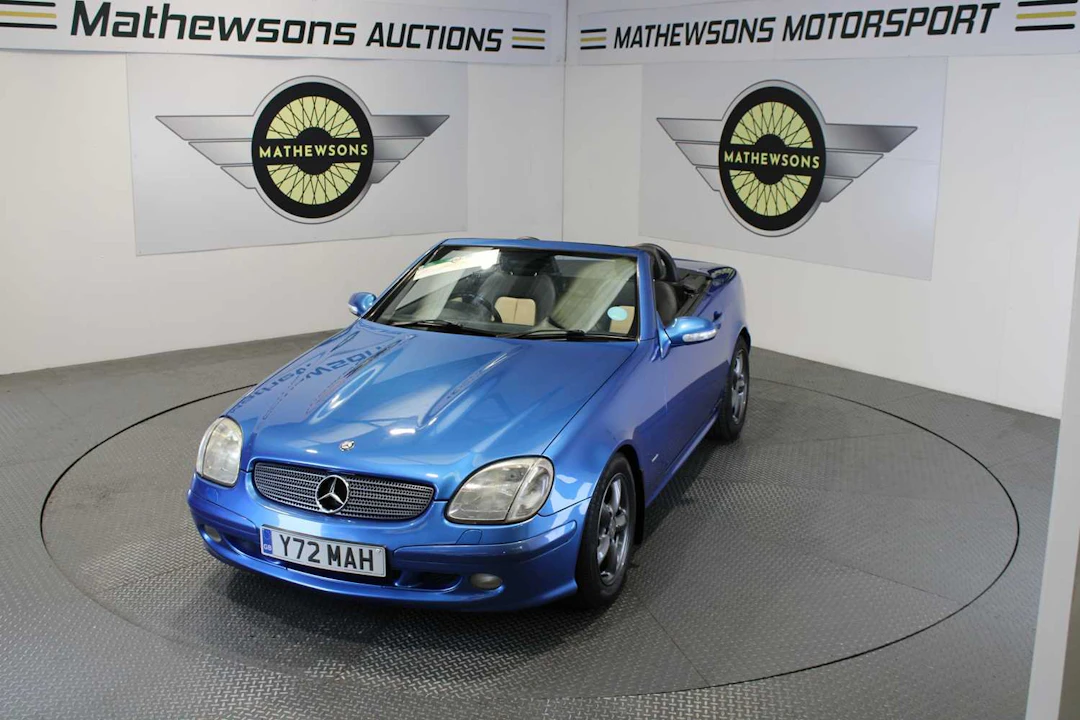 2001 MERCEDES SLK 320