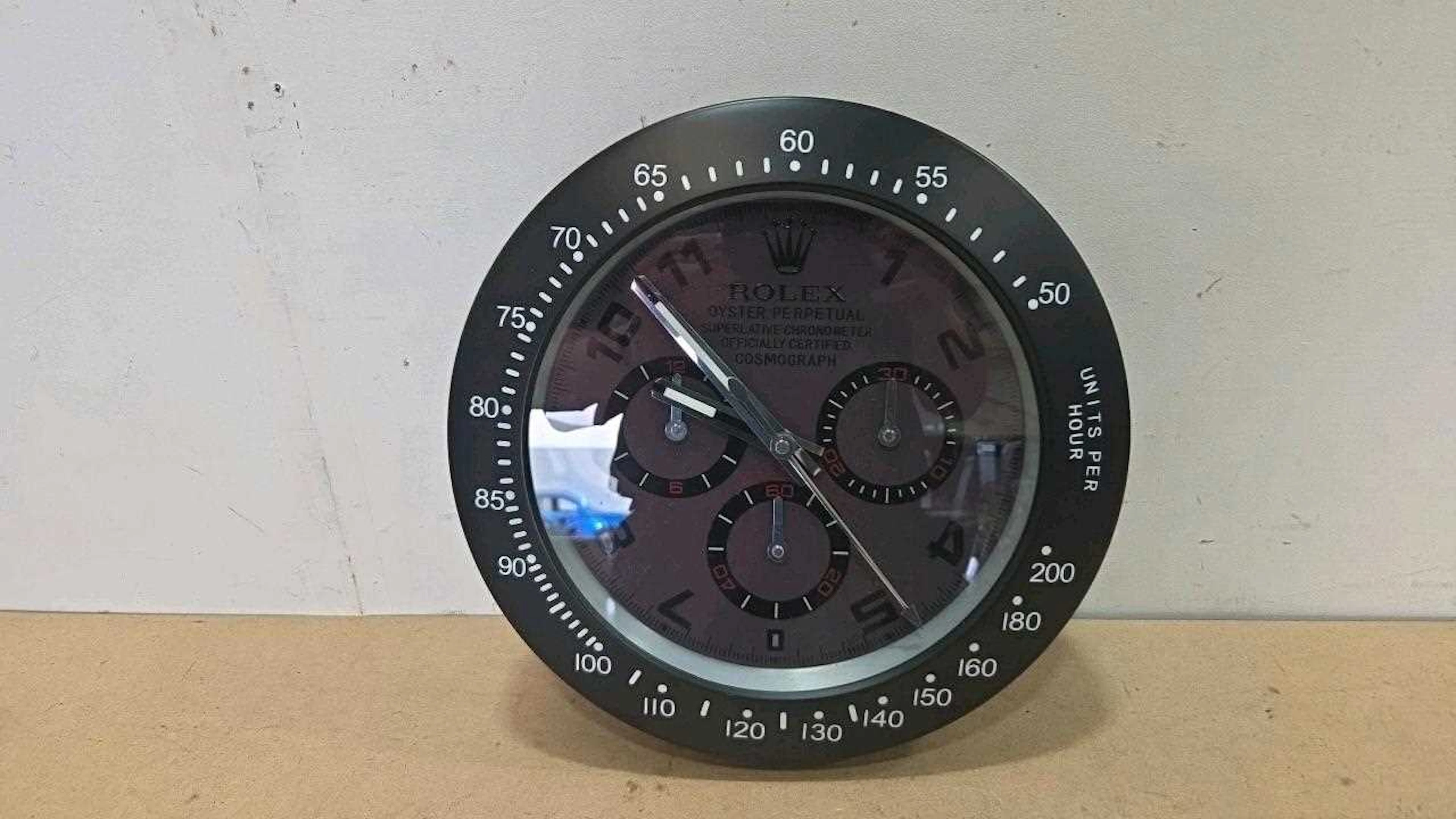 ROLEX STYLE COSMOGRAPH WALL CLOCK