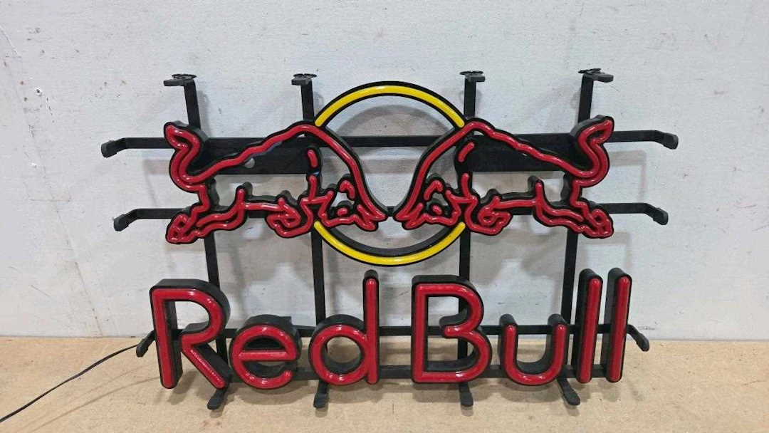 RED BULL NEON SIGN 22" X 14"