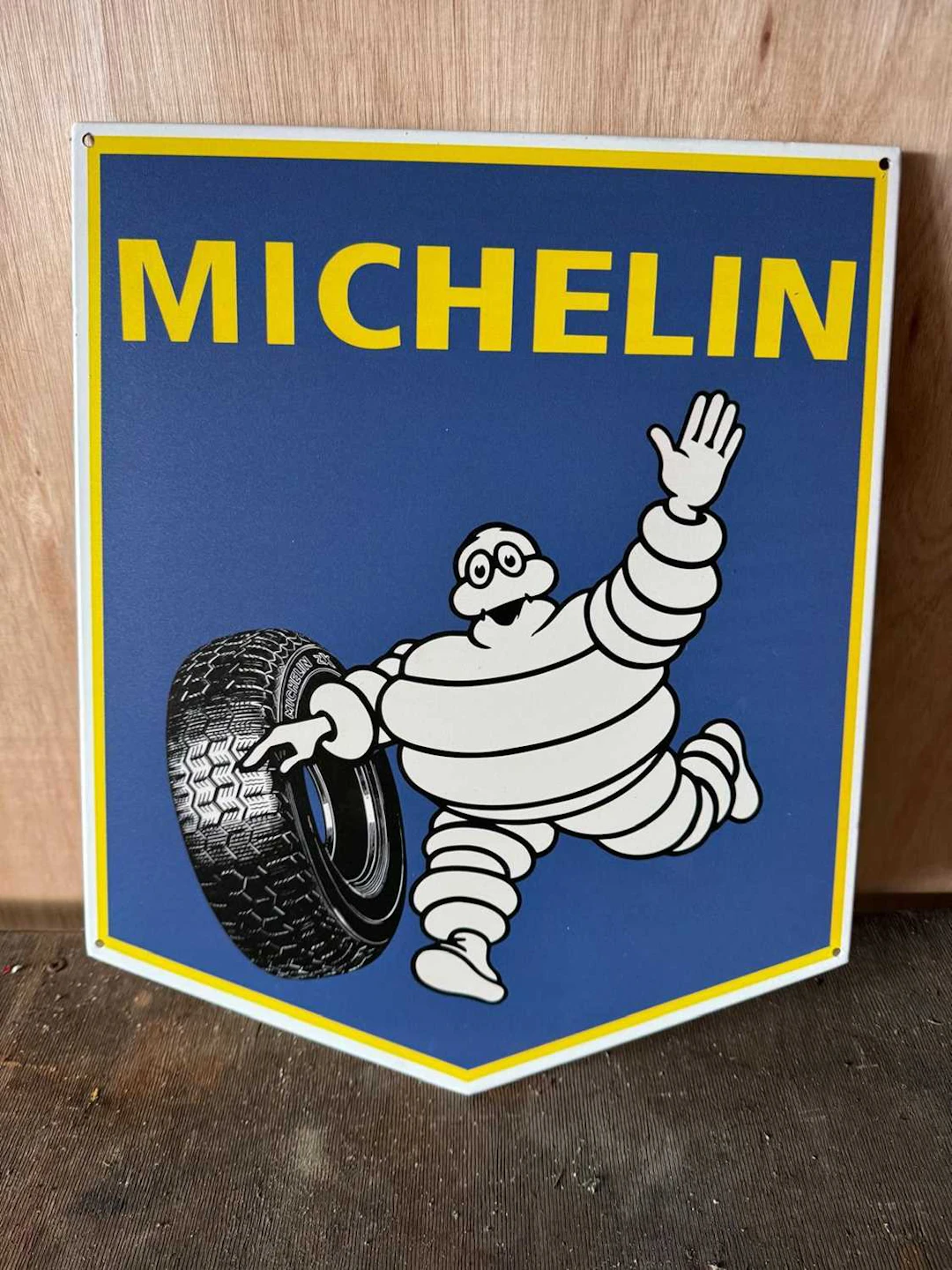 MICHELIN METAL REPRO SIGN 16" X 14"