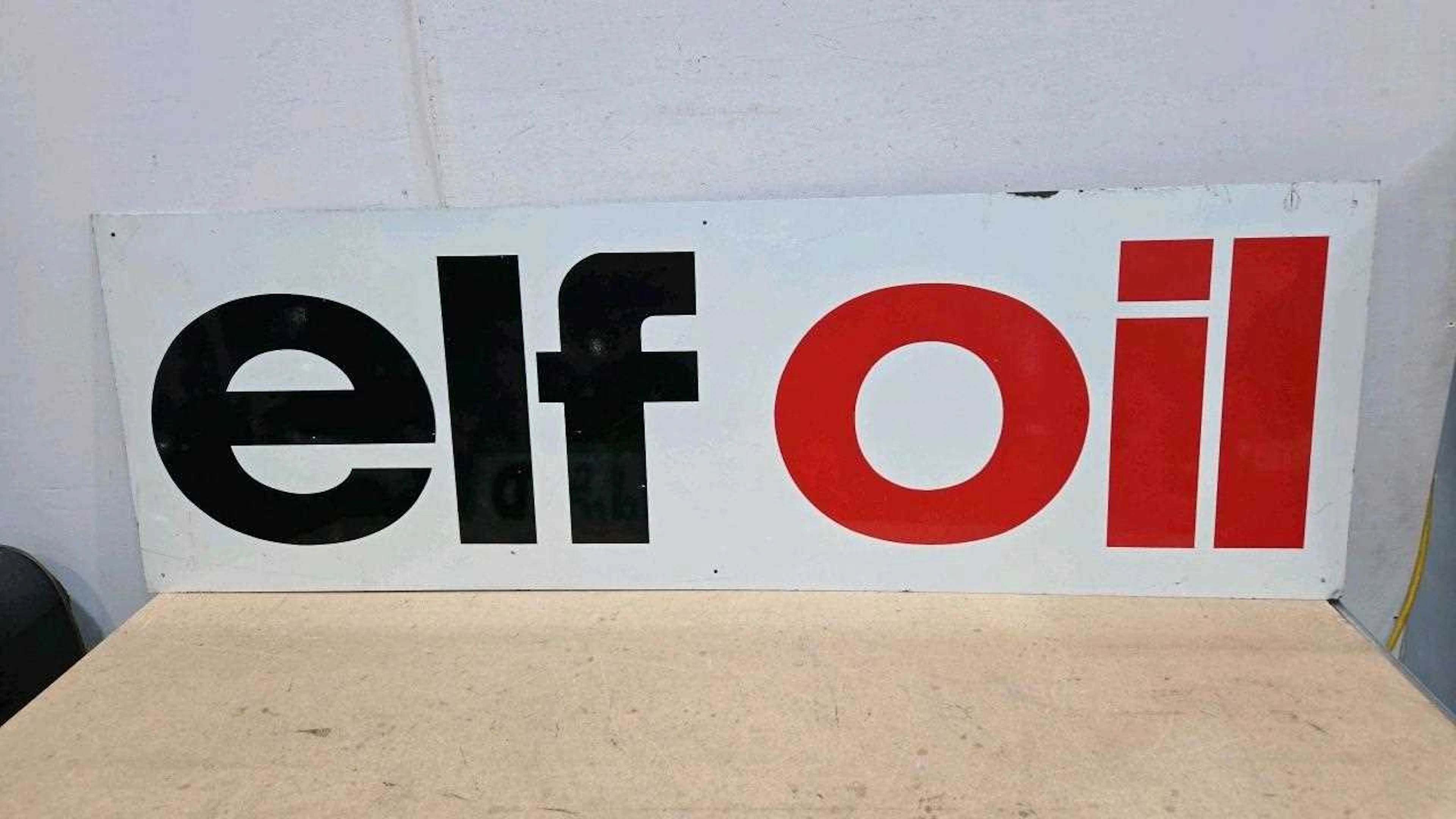 ELF OIL METAL SIGN 60" X 20"