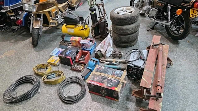 LARGE SELECTION OF GARAGE EQUIPMENT & ACCESSORIES