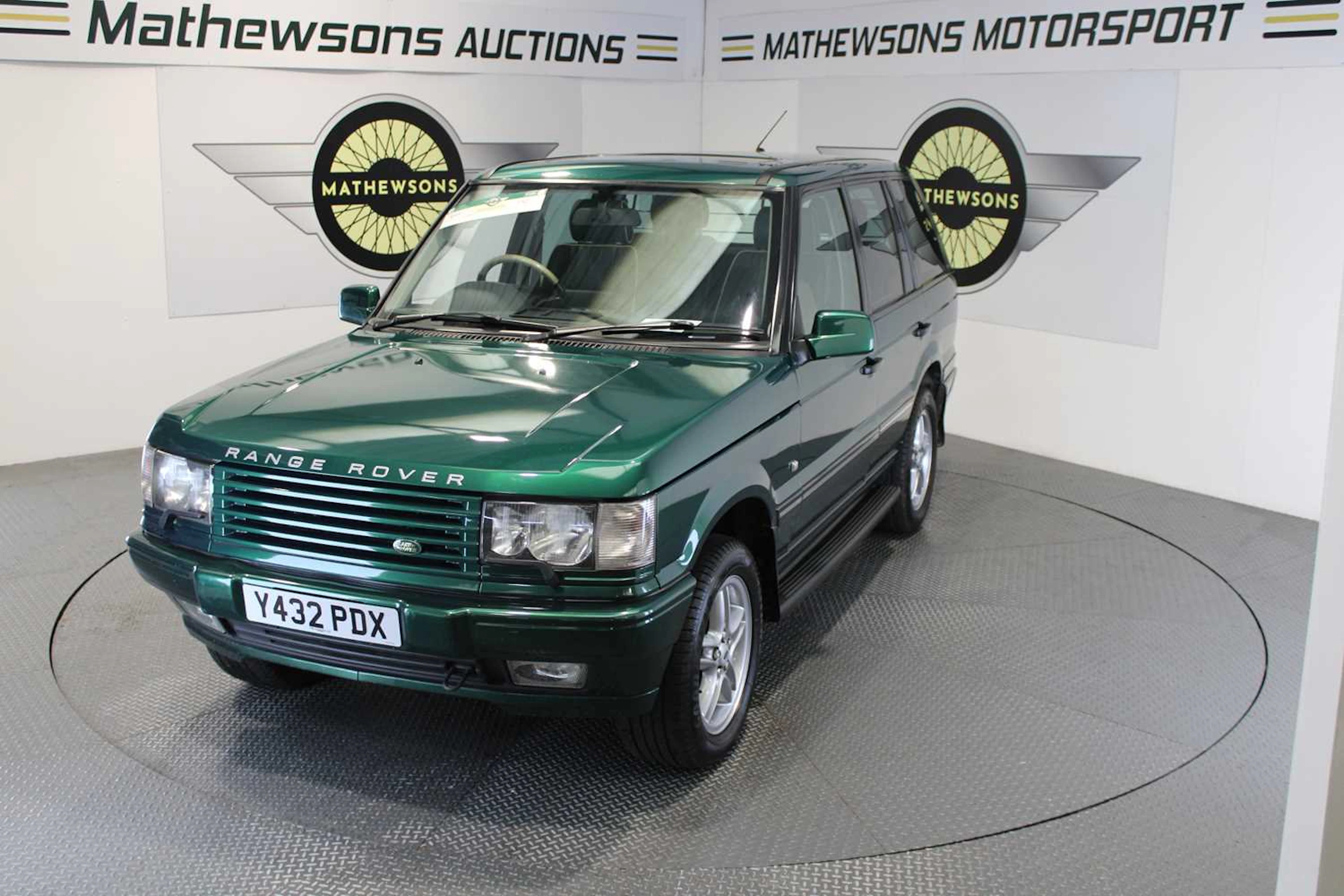 2001 LAND ROVER RANGE ROVER 30TH ANNIV. A